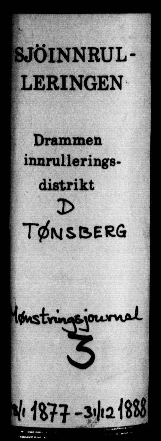 Tønsberg innrulleringskontor, AV/SAKO-A-786/H/Ha/L0003: Mønstringsjournal, 1877-1888, s. 1