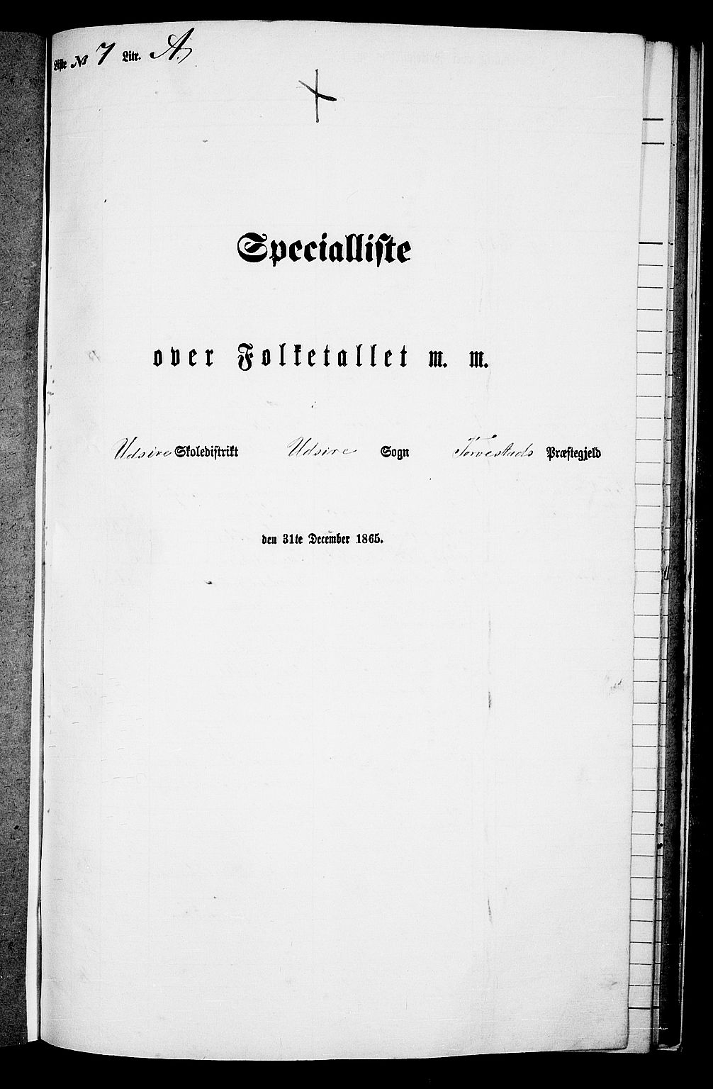 RA, Folketelling 1865 for 1152L Torvastad prestegjeld, Torvastad sokn, Skåre sokn og Utsira sokn, 1865, s. 136