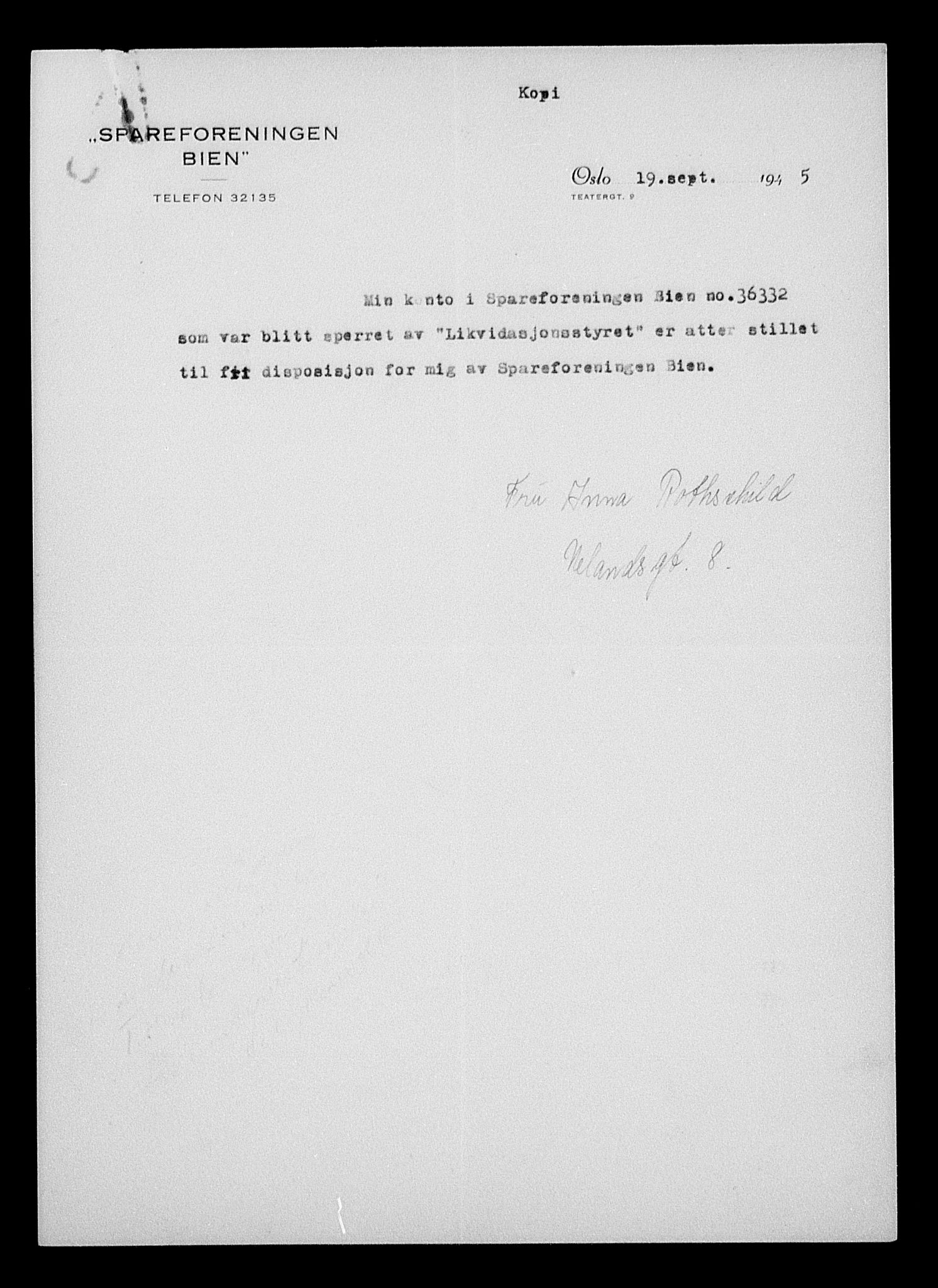 Justisdepartementet, Tilbakeføringskontoret for inndratte formuer, RA/S-1564/H/Hc/Hcc/L0974: --, 1945-1947, s. 348