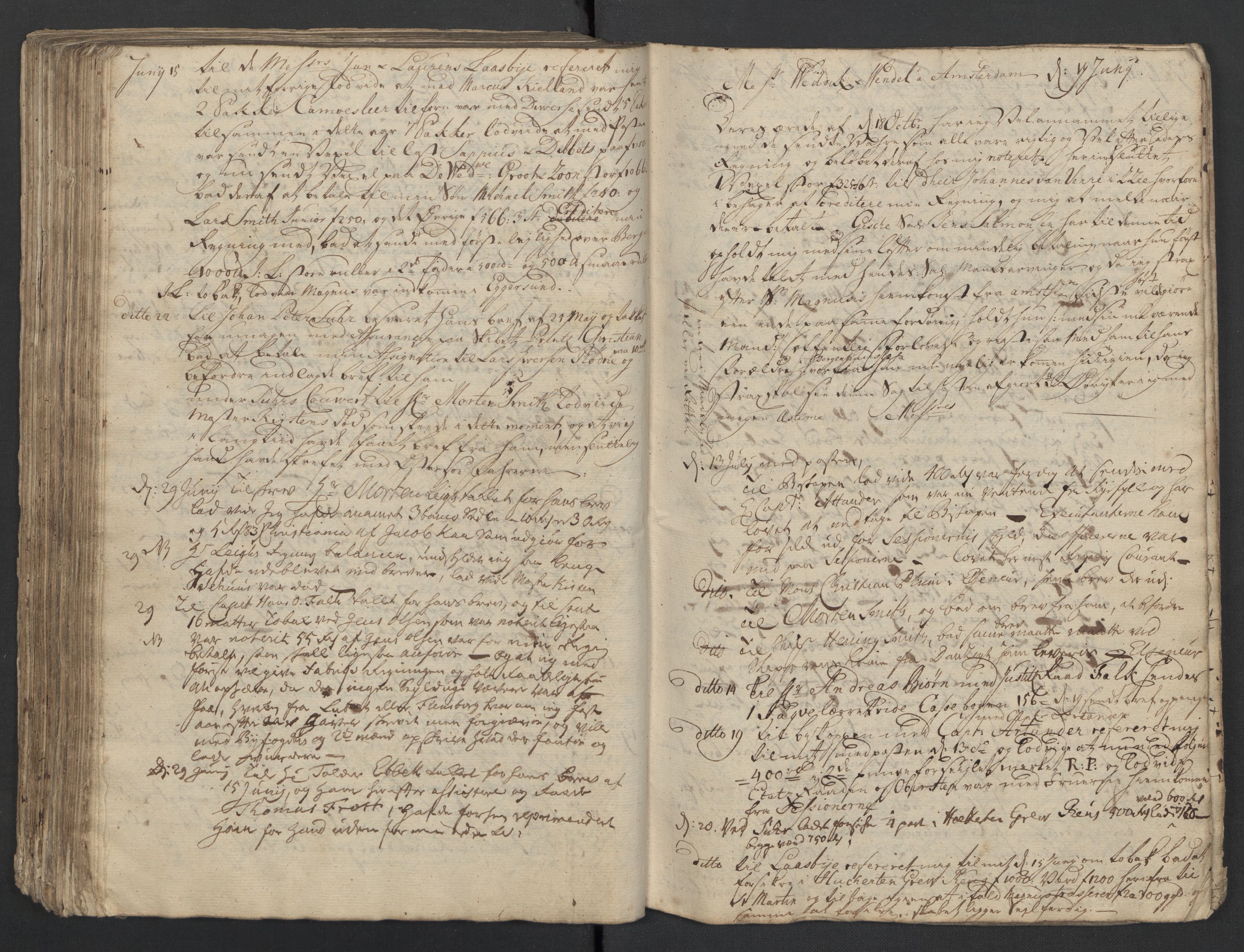 Pa 0119 - Smith, Lauritz Andersen og Lauritz Lauritzen, SAST/A-100231/O/L0001: Kopibøker m.m., 1746-1755, s. 187
