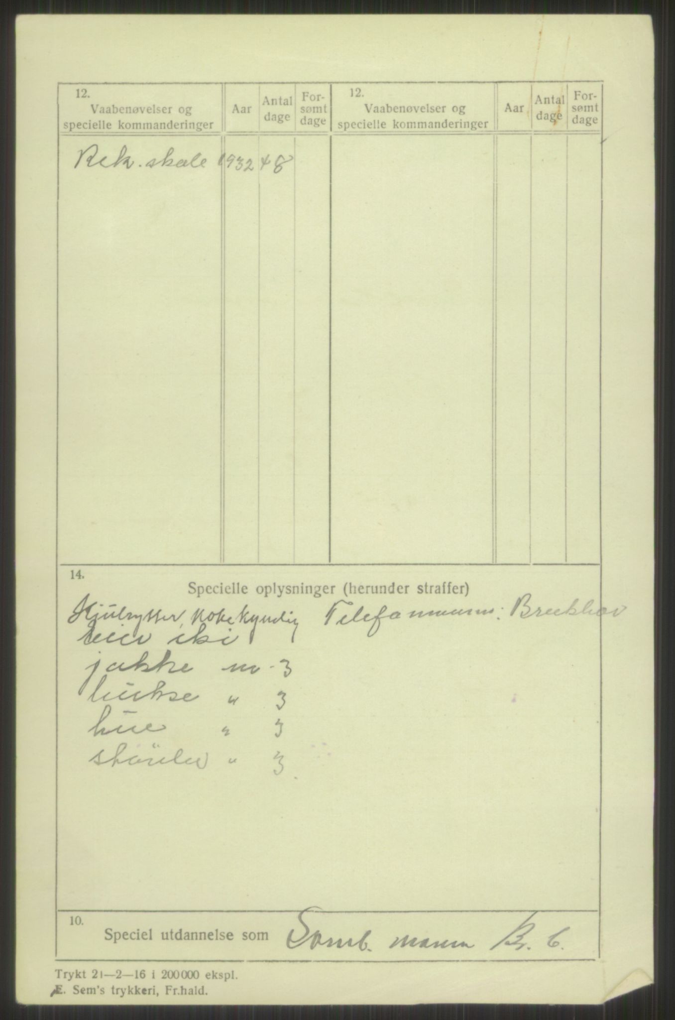 Forsvaret, Troms infanteriregiment nr. 16, AV/RA-RAFA-3146/P/Pa/L0016: Rulleblad for regimentets menige mannskaper, årsklasse 1932, 1932, s. 794
