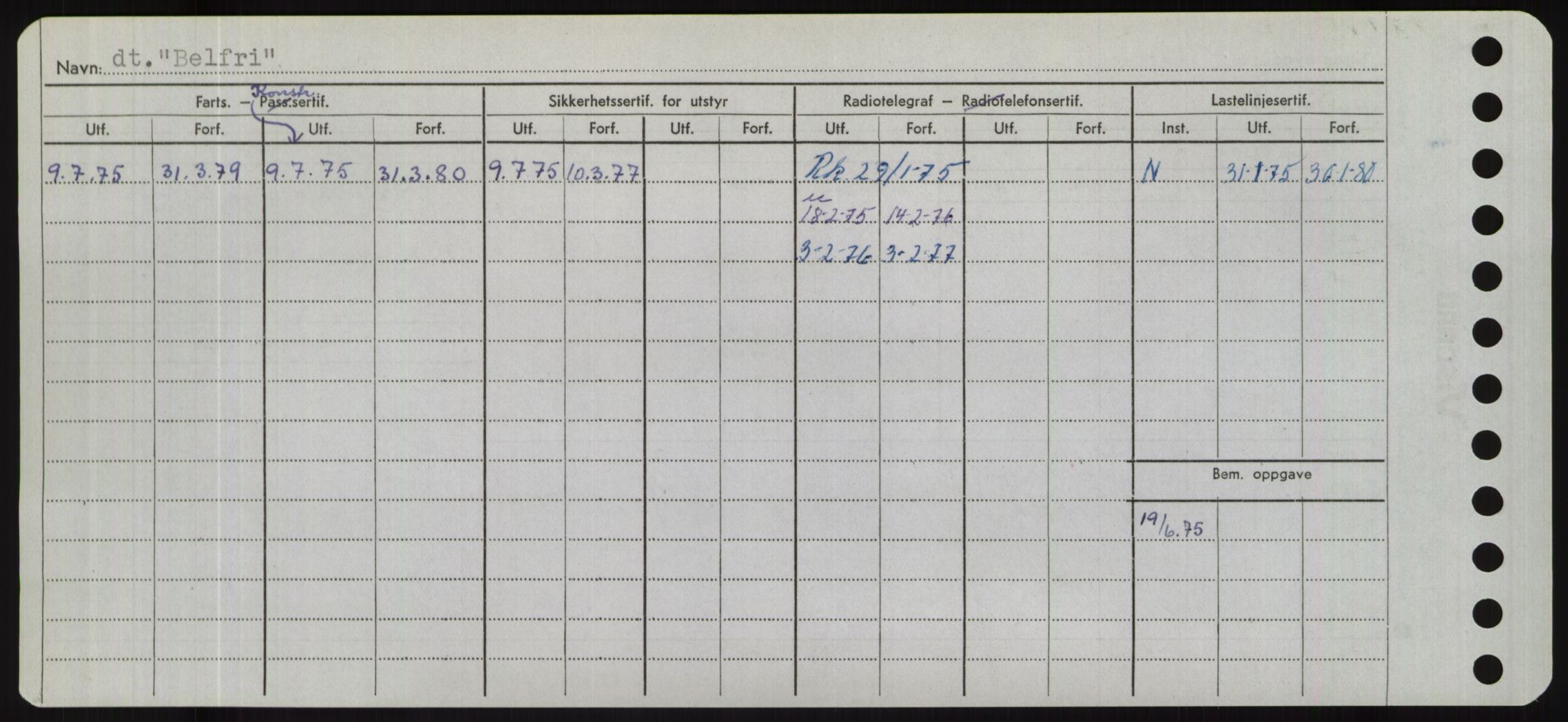 Sjøfartsdirektoratet med forløpere, Skipsmålingen, RA/S-1627/H/Hd/L0003: Fartøy, B-Bev, s. 494