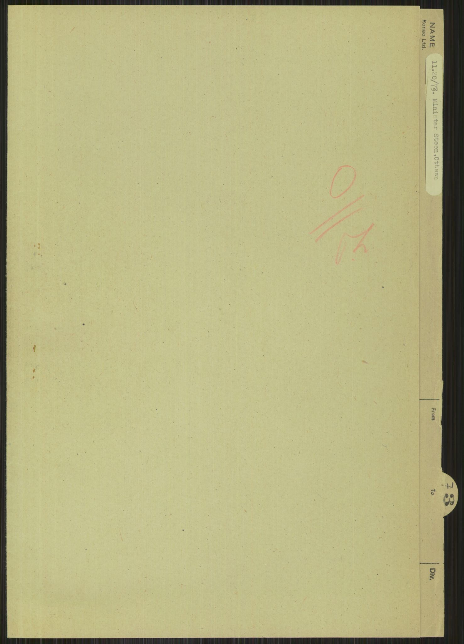 Lie, Trygve, RA/PA-1407/D/L0006: Blandet og privat korrespondanse., 1941-1960, s. 269