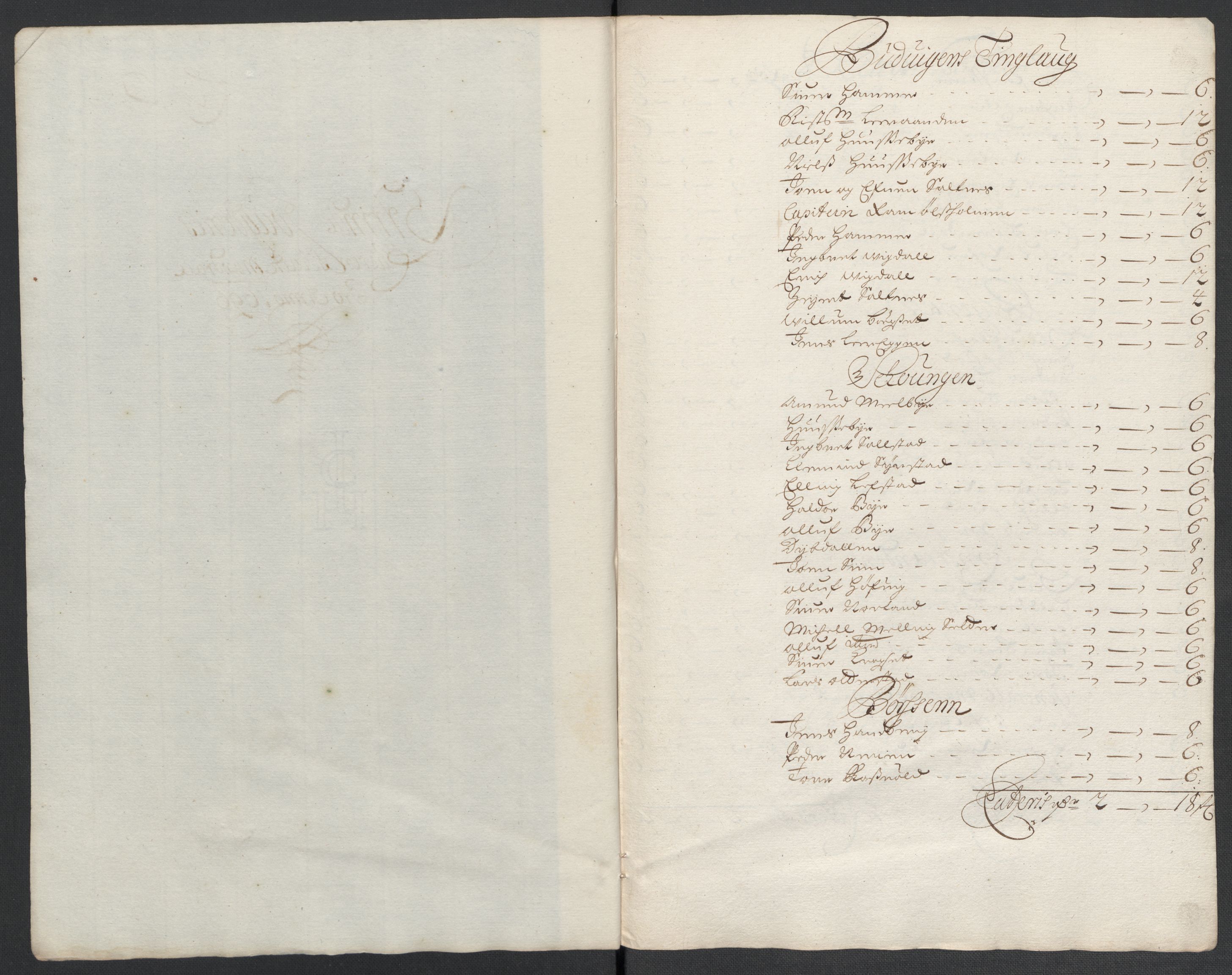Rentekammeret inntil 1814, Reviderte regnskaper, Fogderegnskap, RA/EA-4092/R61/L4106: Fogderegnskap Strinda og Selbu, 1696-1697, s. 38