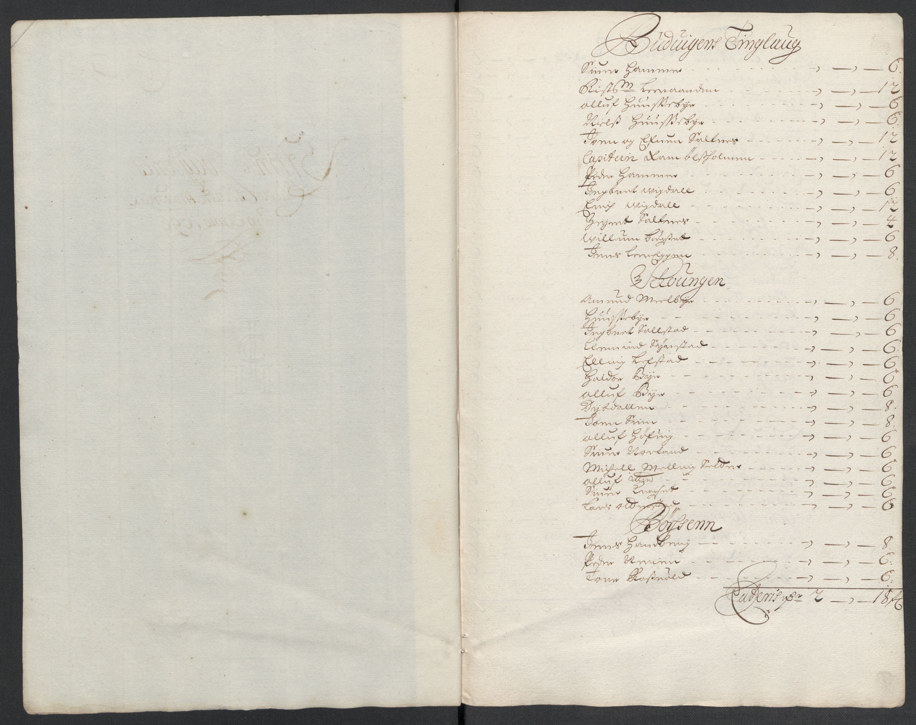 Rentekammeret inntil 1814, Reviderte regnskaper, Fogderegnskap, AV/RA-EA-4092/R61/L4106: Fogderegnskap Strinda og Selbu, 1696-1697, s. 38