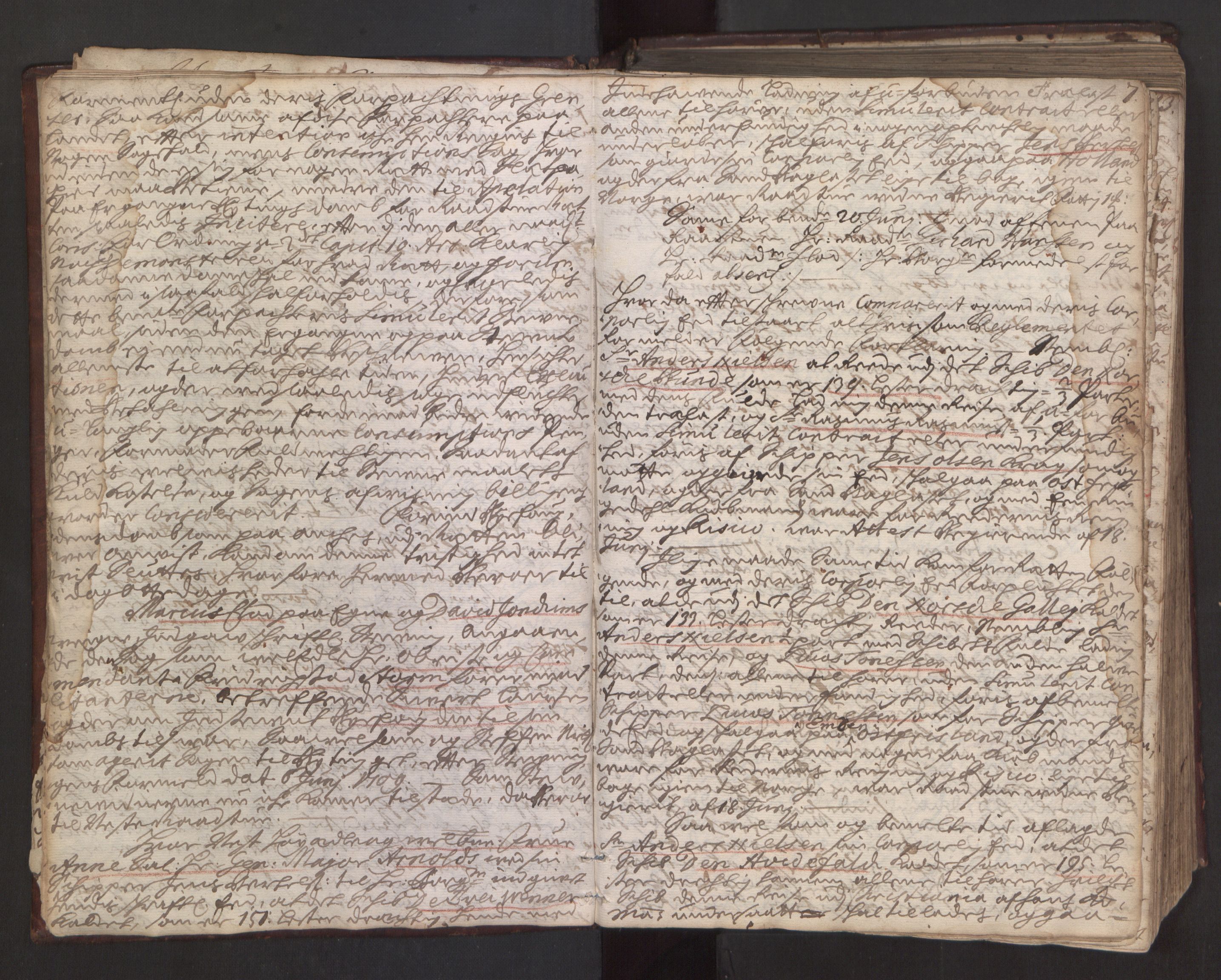 Skien rådstuerett, AV/SAKO-A-801/F/Fa/L0003: Rådstuprotokoll, 1709-1716, s. 6b-7a