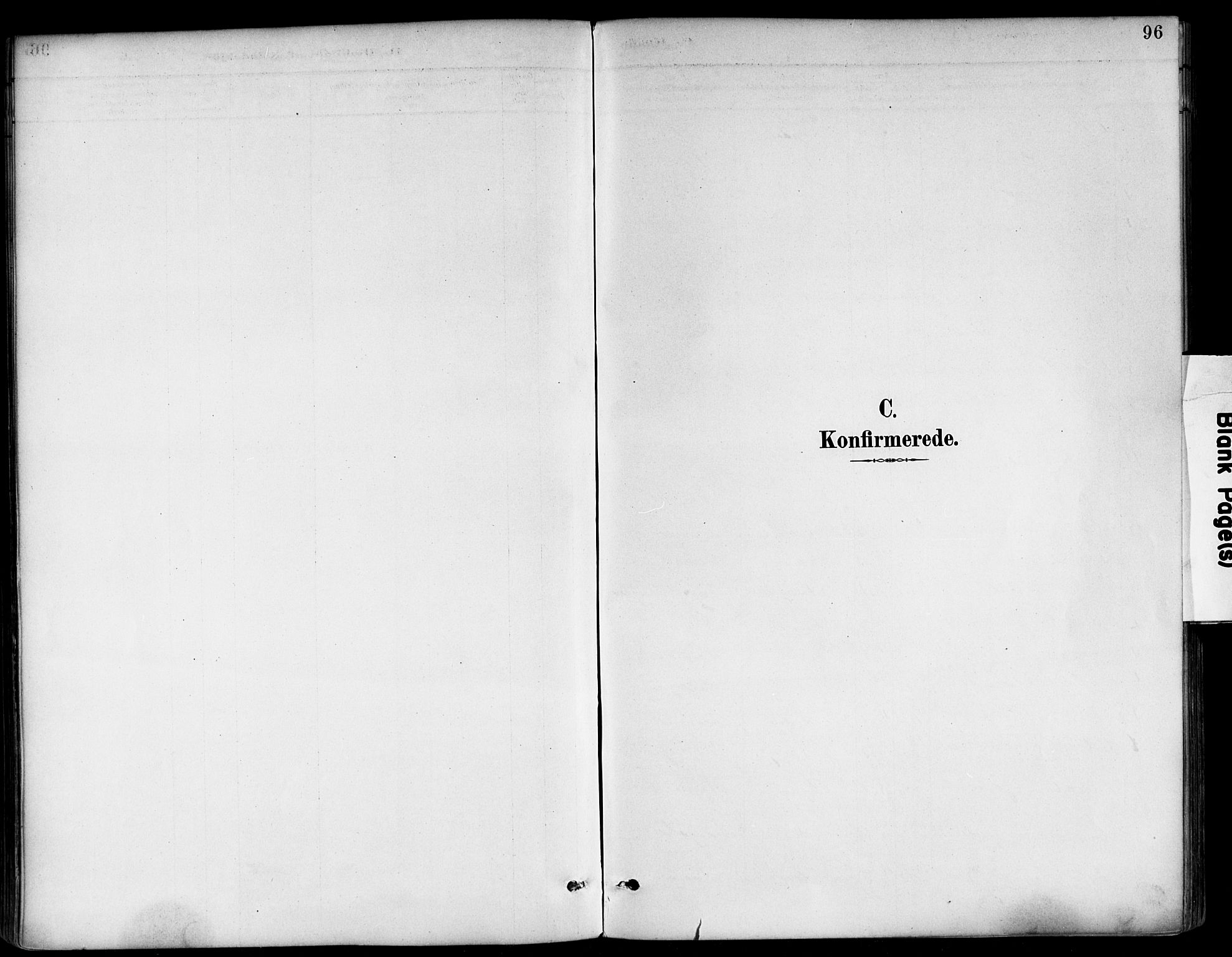 Tveit sokneprestkontor, SAK/1111-0043/F/Fb/L0004: Klokkerbok nr. B 4, 1887-1914, s. 96