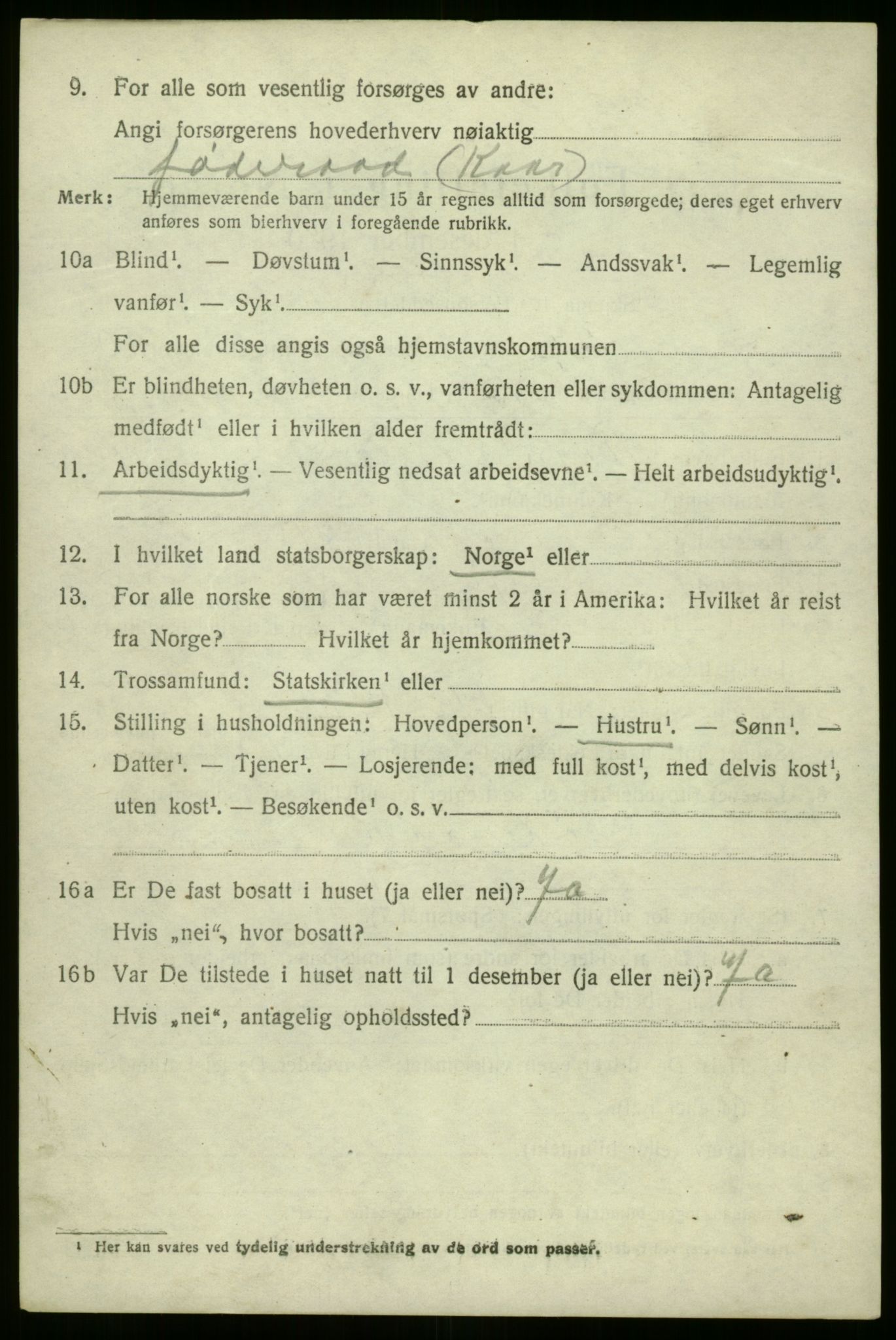 SAB, Folketelling 1920 for 1441 Selje herred, 1920, s. 4632
