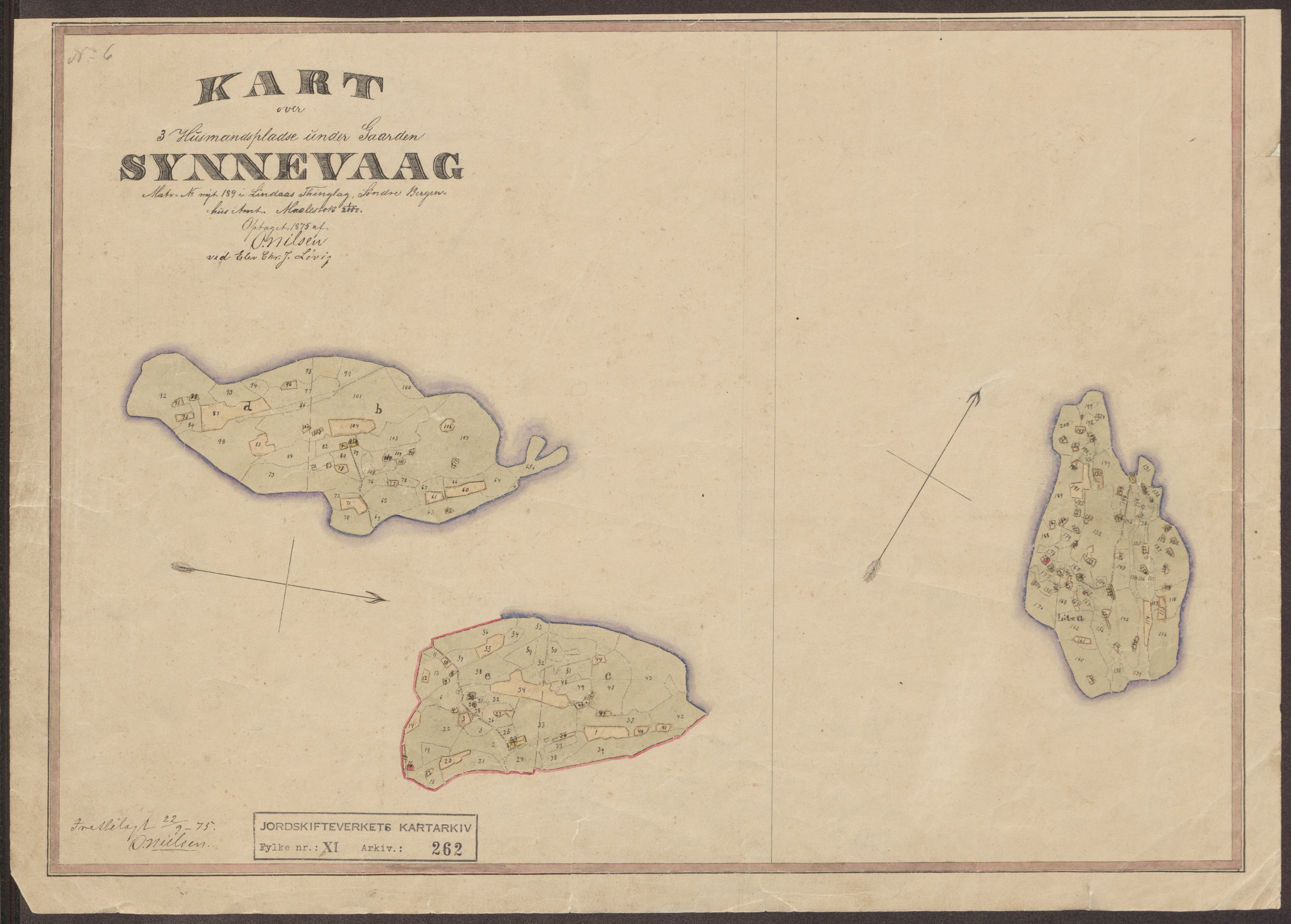 Jordskifteverkets kartarkiv, RA/S-3929/T, 1859-1988, s. 364