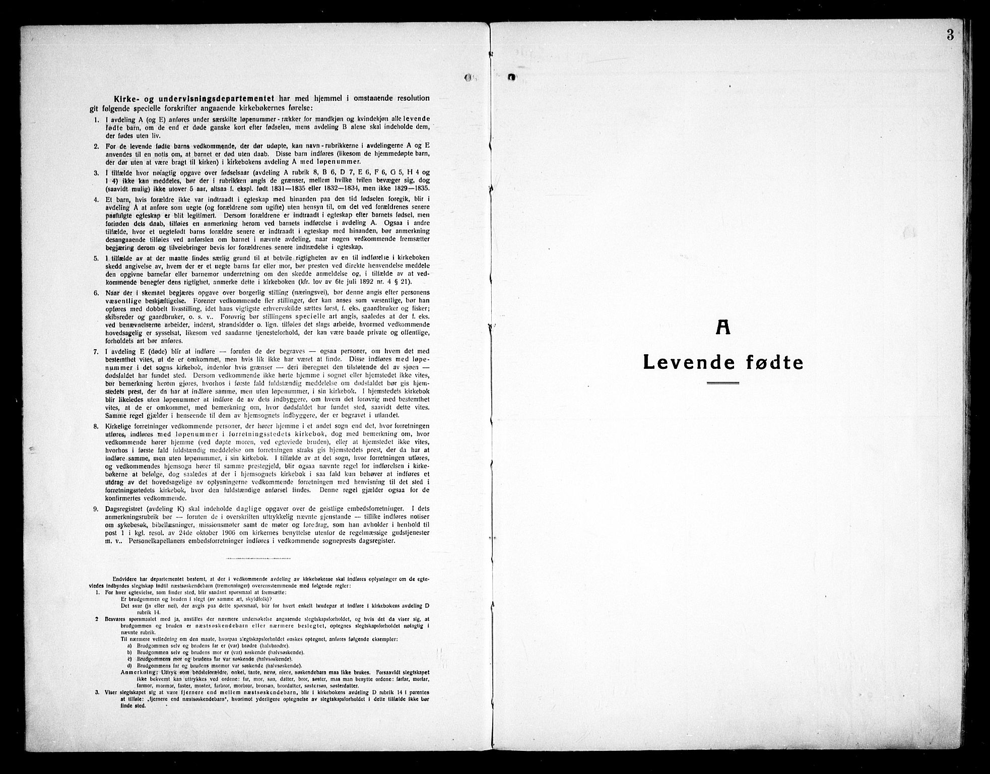 Skjeberg prestekontor Kirkebøker, AV/SAO-A-10923/G/Gc/L0002: Klokkerbok nr. III 2, 1918-1938, s. 3
