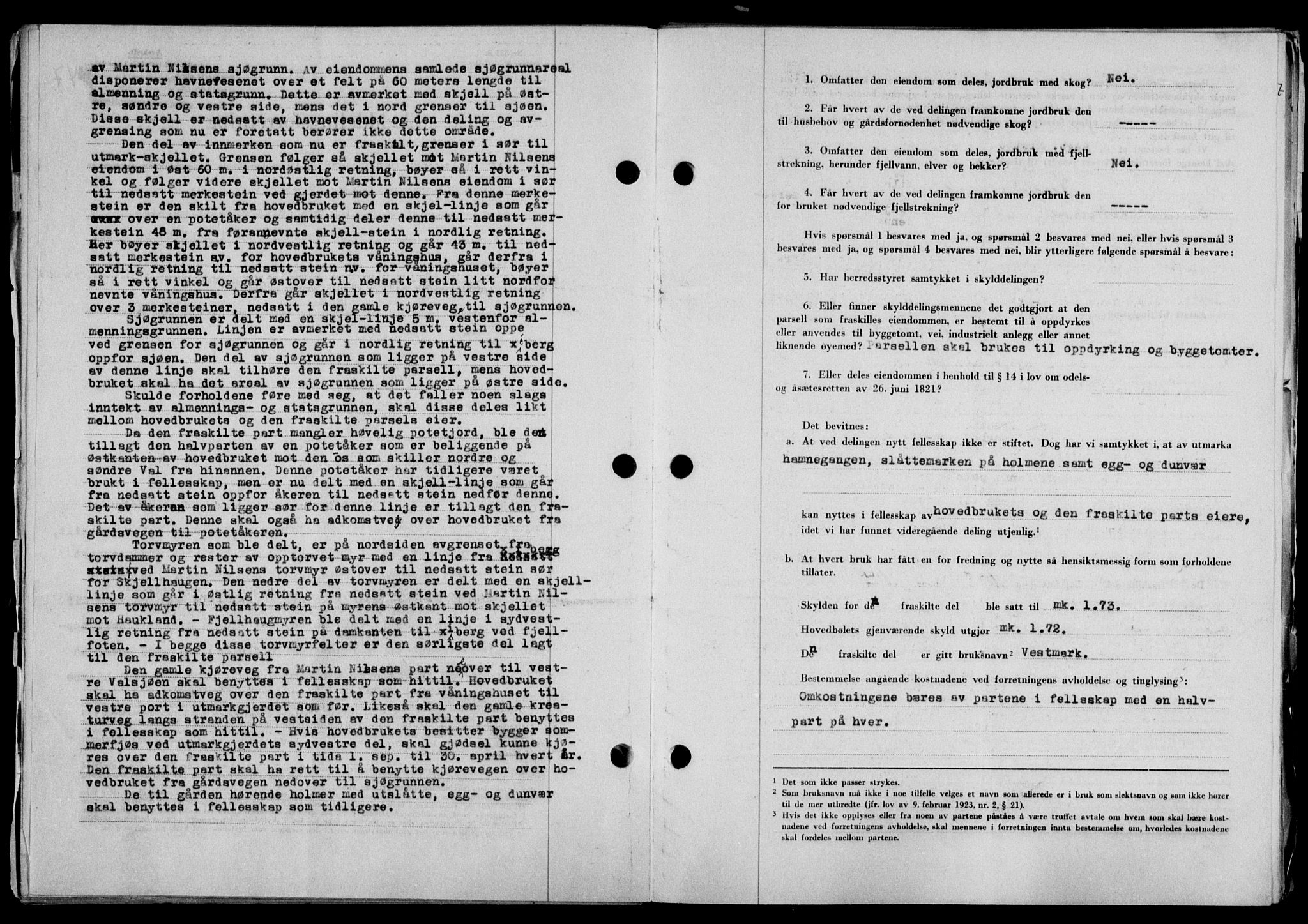 Lofoten sorenskriveri, SAT/A-0017/1/2/2C/L0015a: Pantebok nr. 15a, 1946-1947, Dagboknr: 60/1947