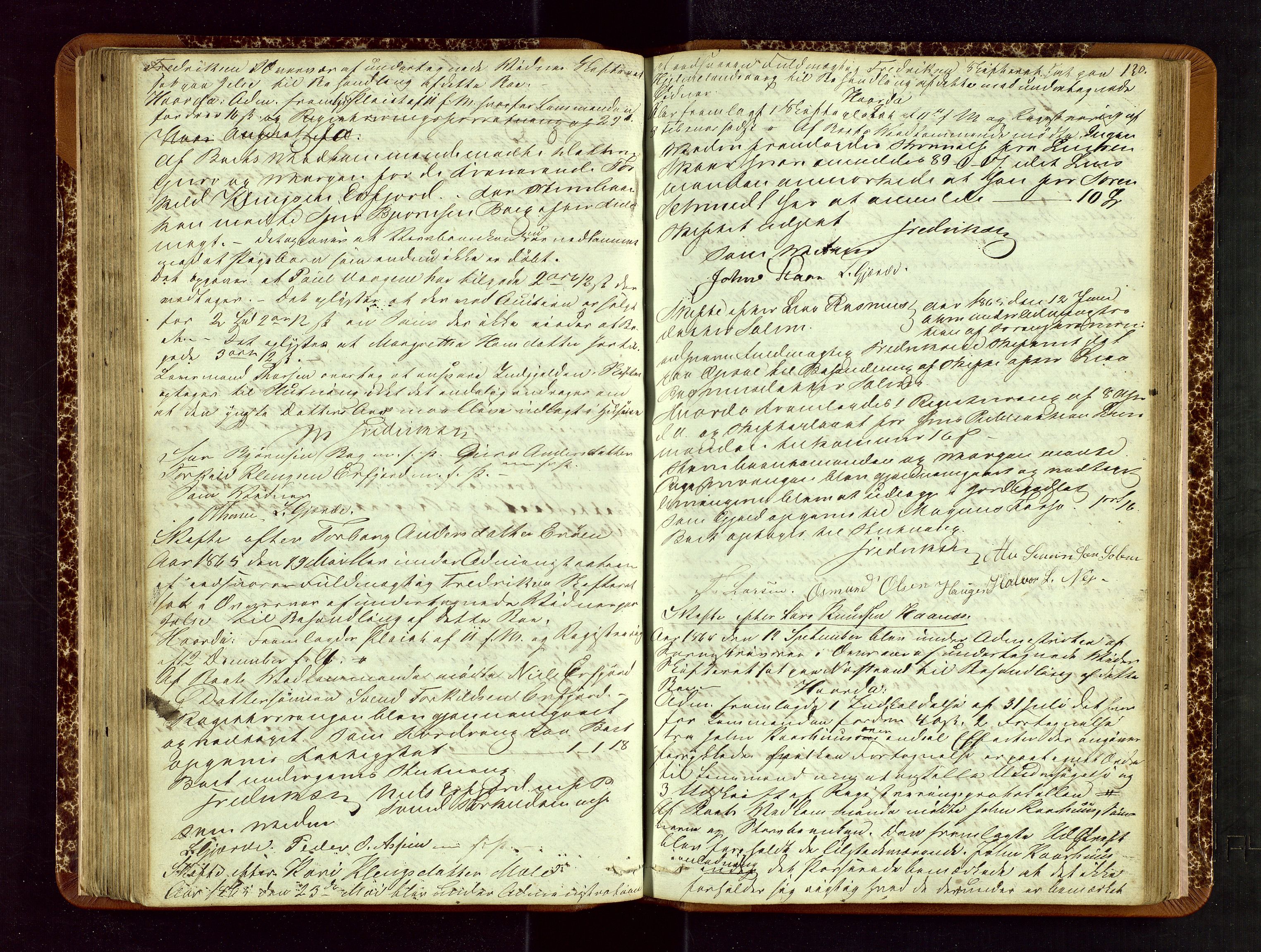 Ryfylke tingrett, AV/SAST-A-100055/001/IV/IVF/L0007: Skifteforhandlingsprotokoll B 1, 1852-1870, s. 130