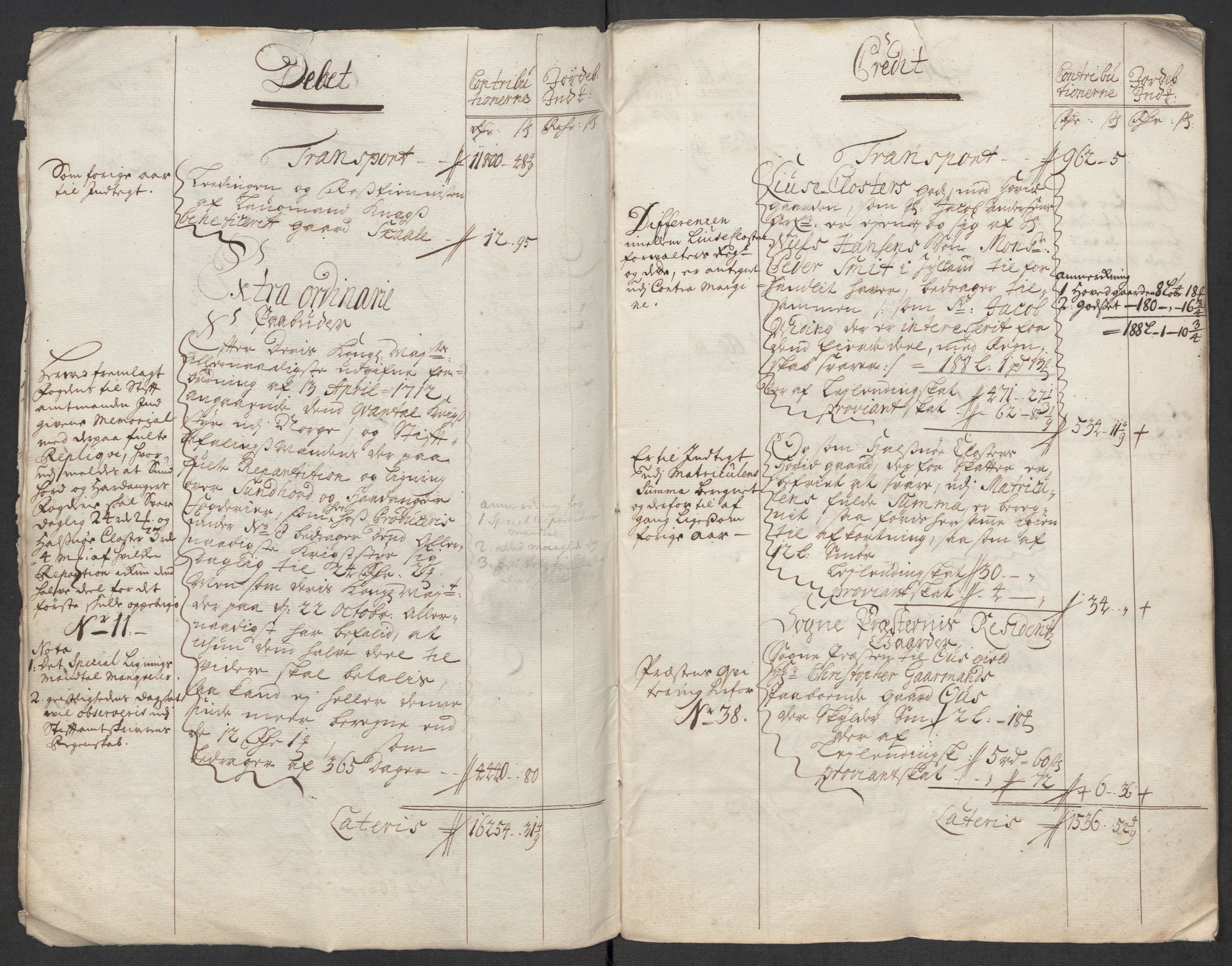 Rentekammeret inntil 1814, Reviderte regnskaper, Fogderegnskap, RA/EA-4092/R48/L2988: Fogderegnskap Sunnhordland og Hardanger, 1712, s. 9