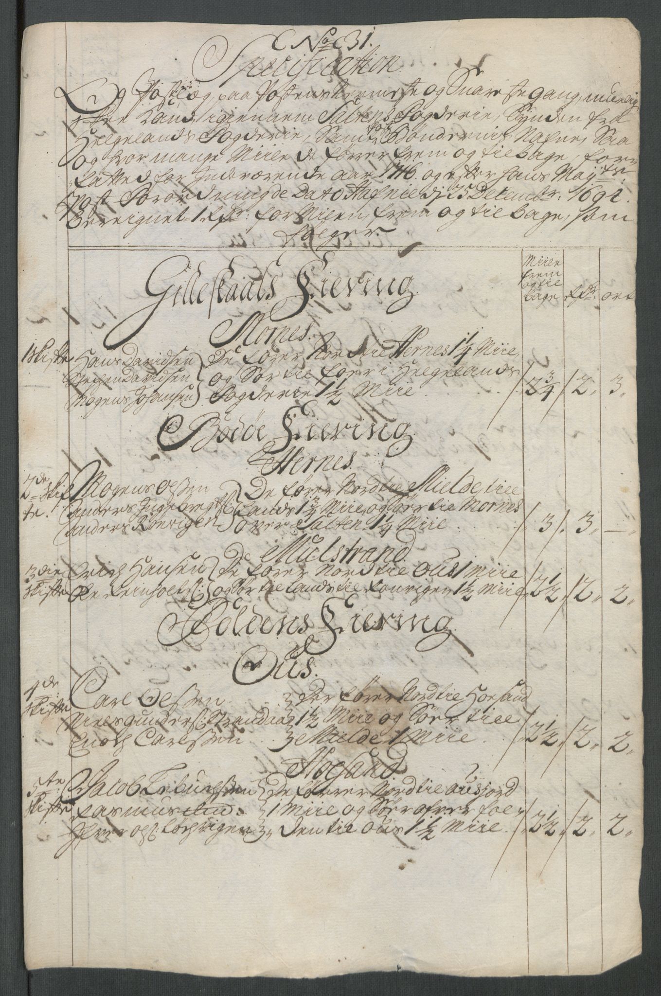Rentekammeret inntil 1814, Reviderte regnskaper, Fogderegnskap, RA/EA-4092/R66/L4586: Fogderegnskap Salten, 1716, s. 276