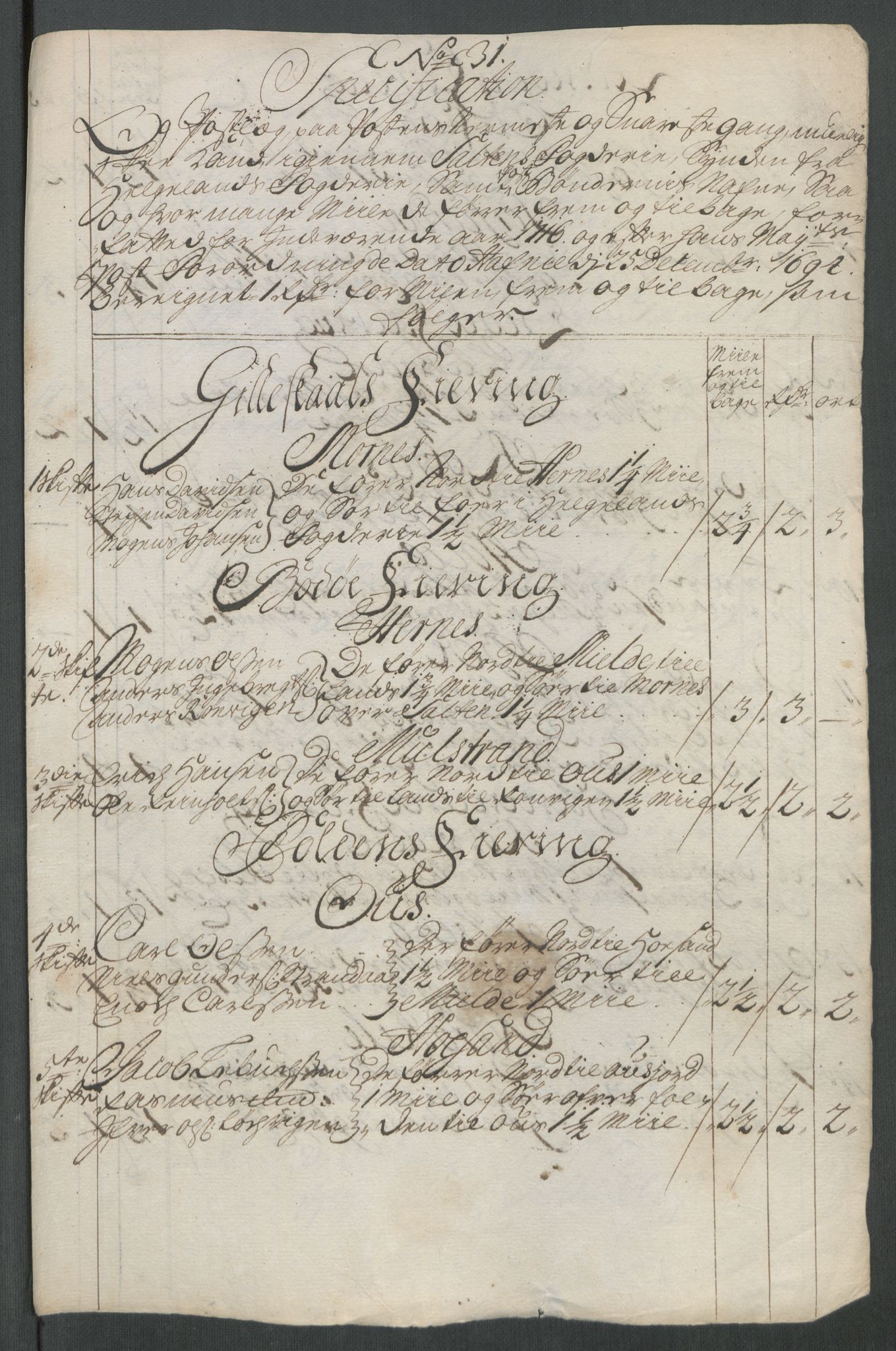Rentekammeret inntil 1814, Reviderte regnskaper, Fogderegnskap, AV/RA-EA-4092/R66/L4586: Fogderegnskap Salten, 1716, s. 276