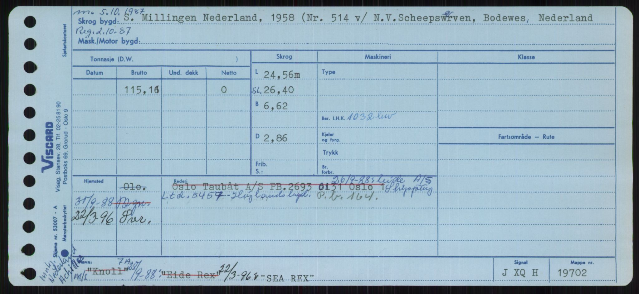 Sjøfartsdirektoratet med forløpere, Skipsmålingen, RA/S-1627/H/Ha/L0005/0001: Fartøy, S-Sven / Fartøy, S-Skji, s. 223