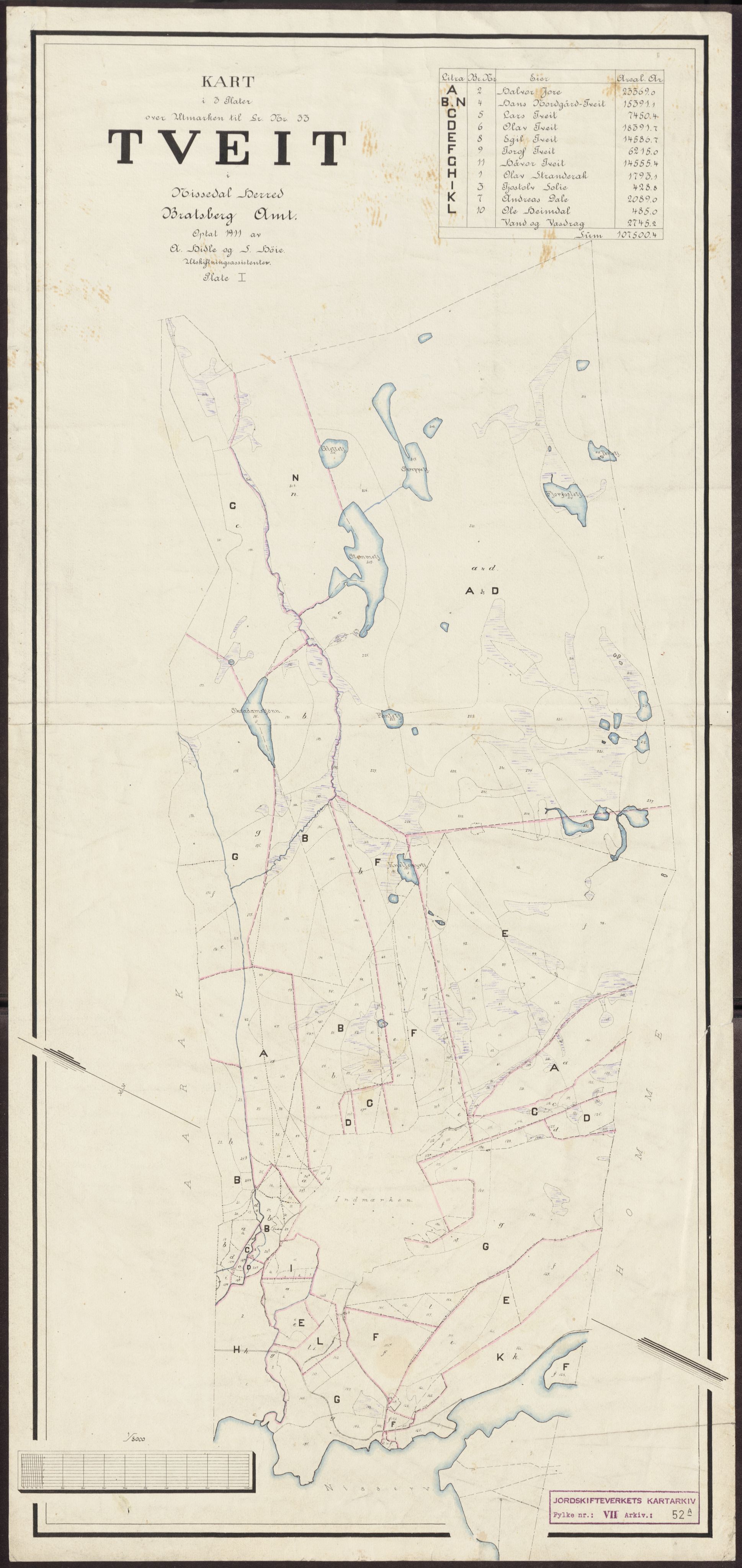 Jordskifteverkets kartarkiv, AV/RA-S-3929/T, 1859-1988, s. 63