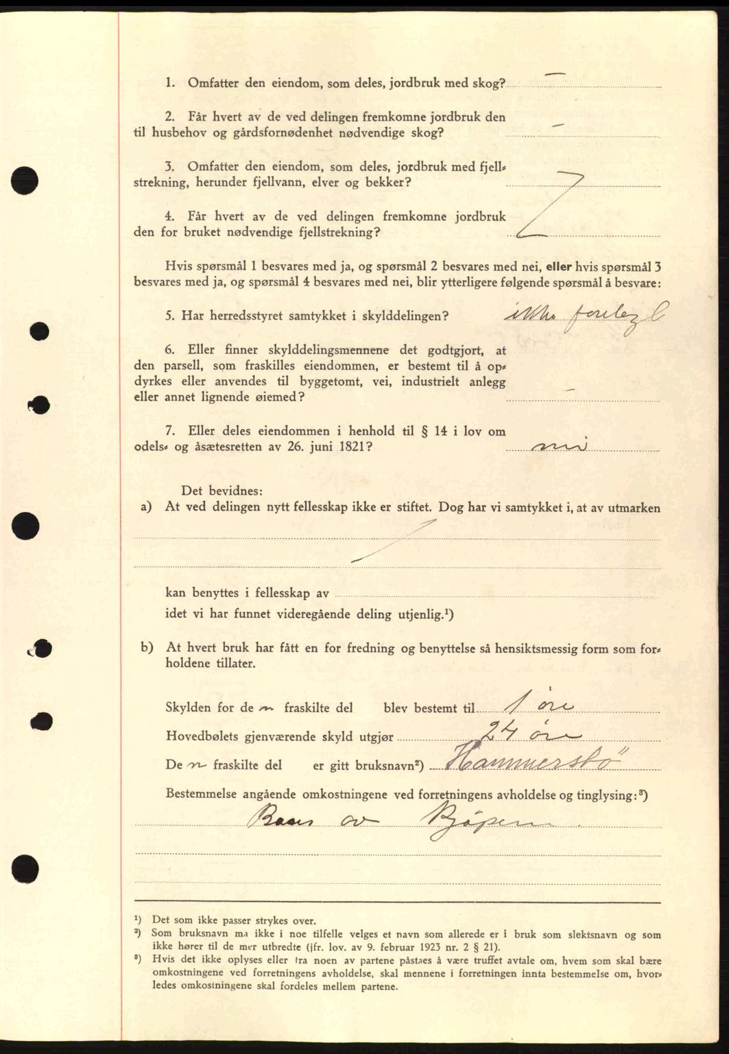 Nordre Sunnmøre sorenskriveri, AV/SAT-A-0006/1/2/2C/2Ca: Pantebok nr. A9, 1940-1940, Dagboknr: 1165/1940