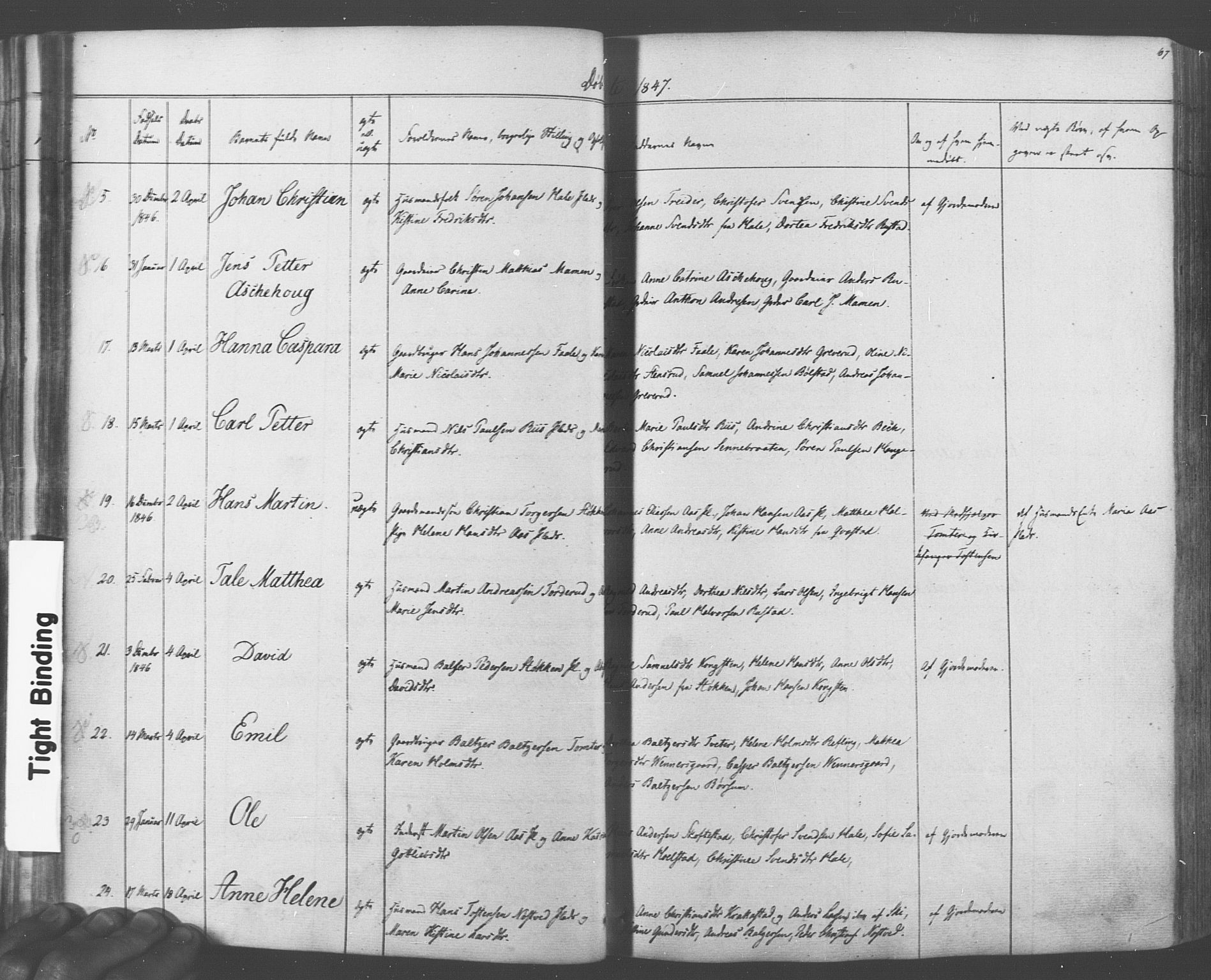Ås prestekontor Kirkebøker, AV/SAO-A-10894/F/Fa/L0006: Ministerialbok nr. I 6, 1841-1853, s. 106-107