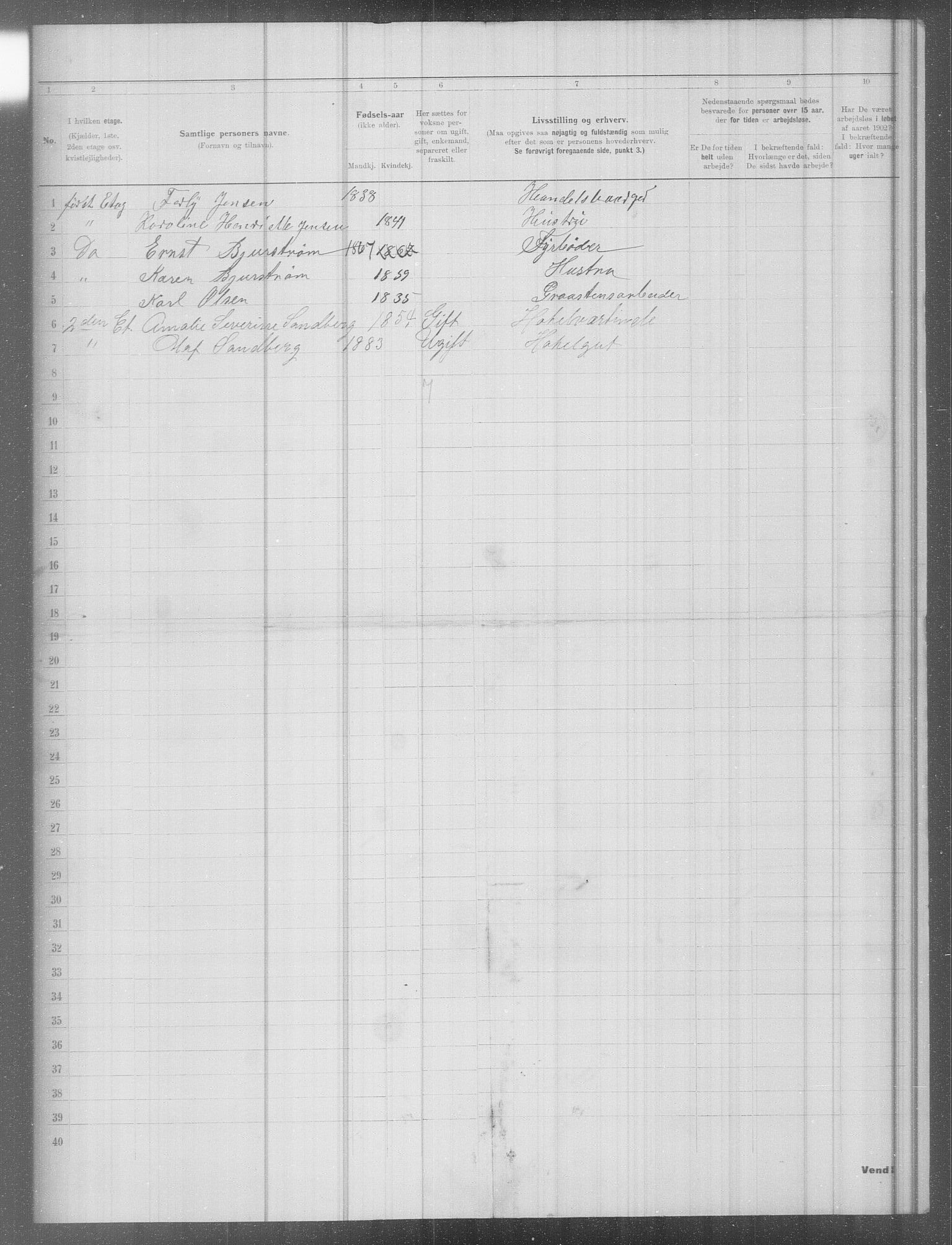 OBA, Kommunal folketelling 31.12.1902 for Kristiania kjøpstad, 1902, s. 9174