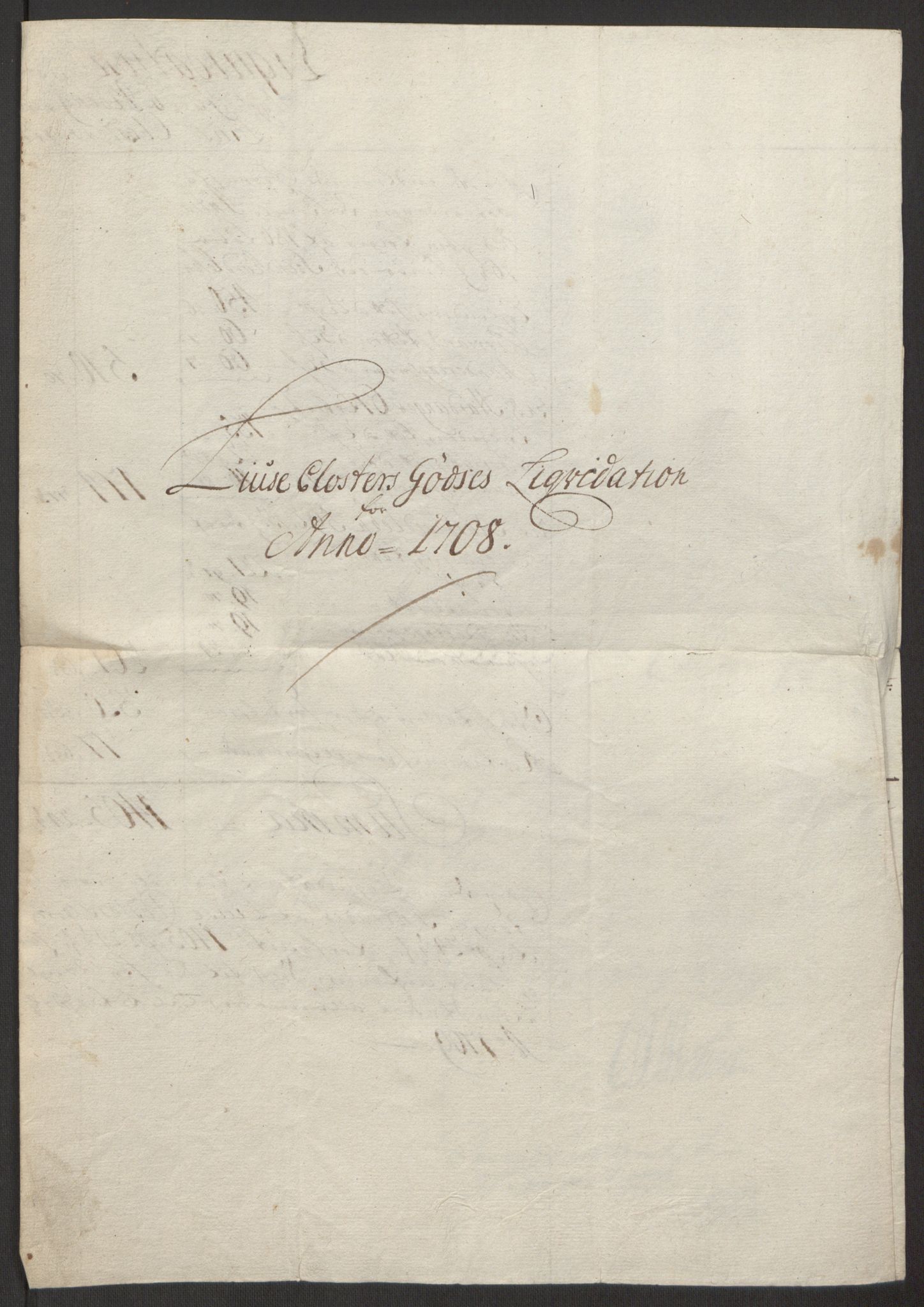 Rentekammeret inntil 1814, Reviderte regnskaper, Fogderegnskap, AV/RA-EA-4092/R50/L3159: Fogderegnskap Lyse kloster, 1691-1709, s. 291