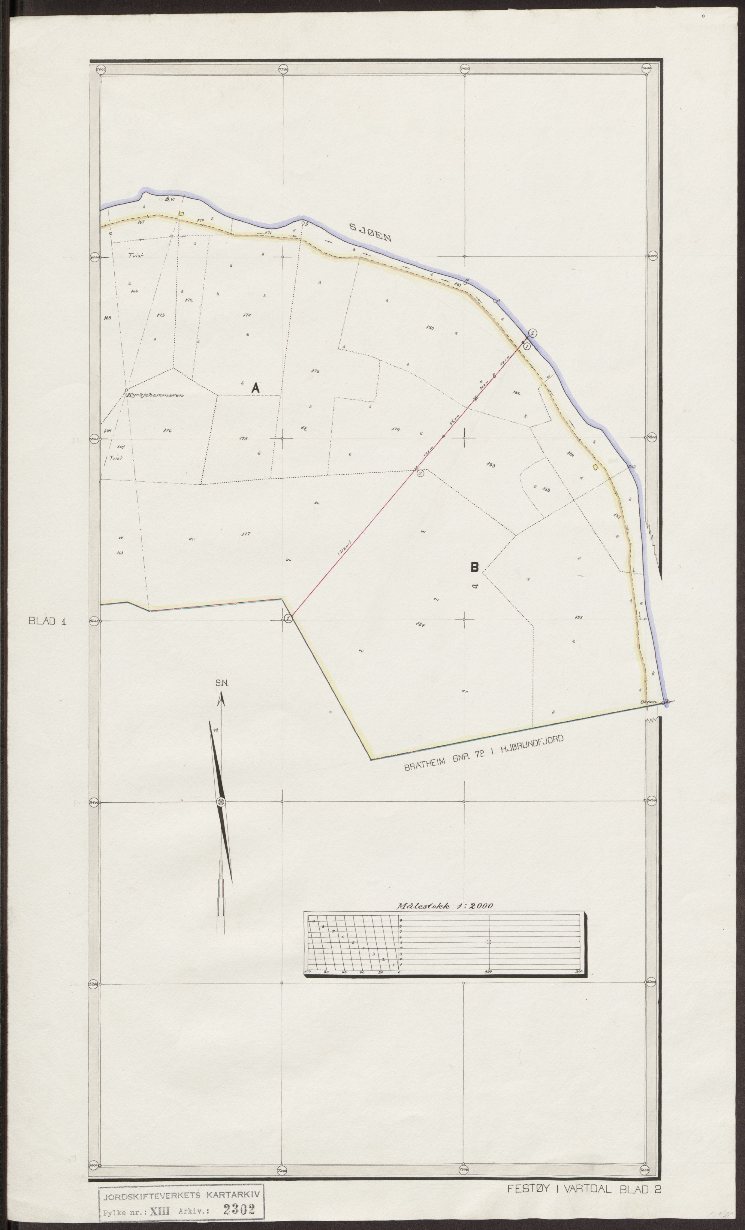 Jordskifteverkets kartarkiv, AV/RA-S-3929/T, 1859-1988, s. 2855