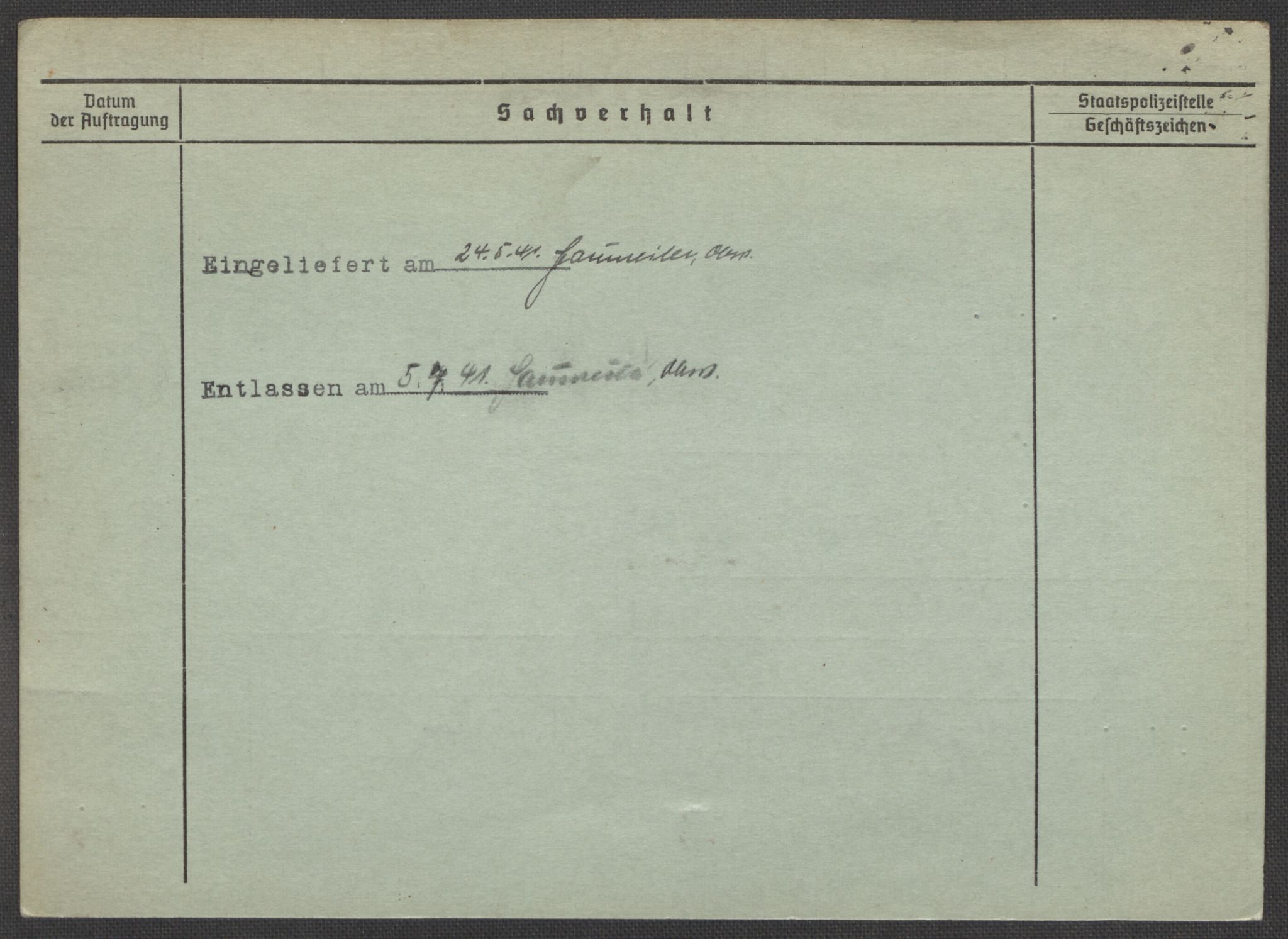 Befehlshaber der Sicherheitspolizei und des SD, AV/RA-RAFA-5969/E/Ea/Eaa/L0005: Register over norske fanger i Møllergata 19: Hø-Kj, 1940-1945, s. 1068