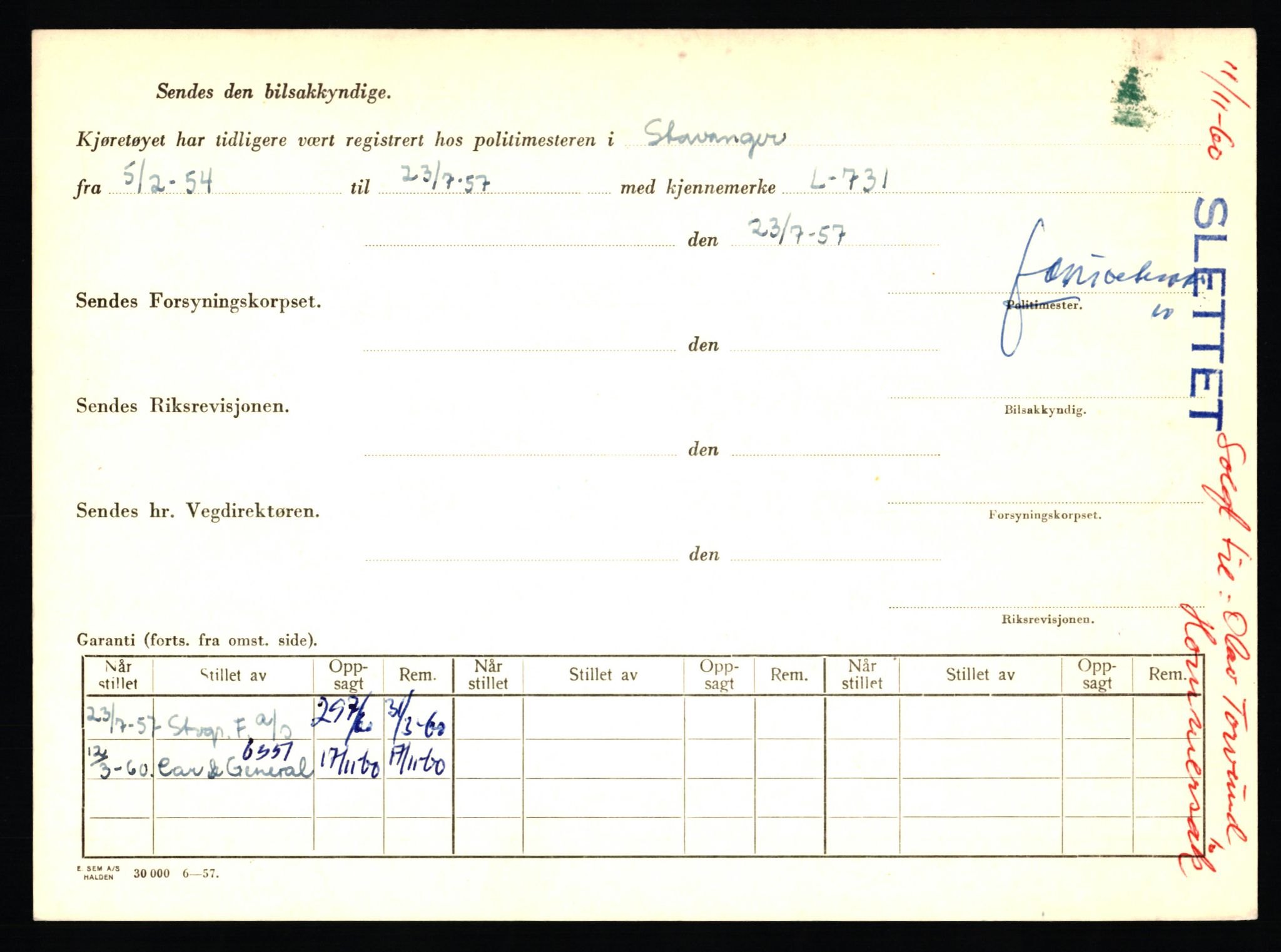 Stavanger trafikkstasjon, AV/SAST-A-101942/0/F/L0015: L-5500 - L-5949, 1930-1971, s. 500