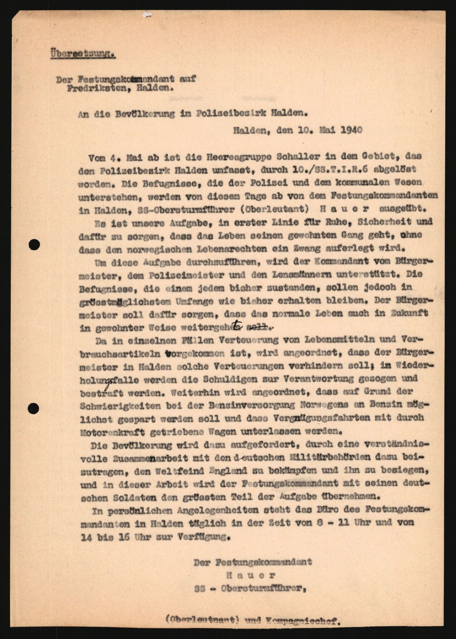 Forsvarets Overkommando. 2 kontor. Arkiv 11.4. Spredte tyske arkivsaker, AV/RA-RAFA-7031/D/Dar/Darb/L0013: Reichskommissariat - Hauptabteilung Vervaltung, 1917-1942, s. 1261