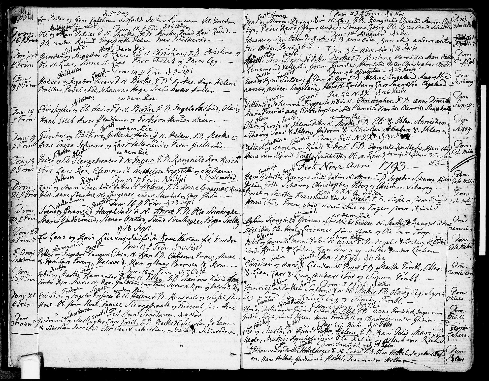 Askim prestekontor Kirkebøker, AV/SAO-A-10900/F/Fa/L0003: Ministerialbok nr. 3, 1790-1816, s. 7