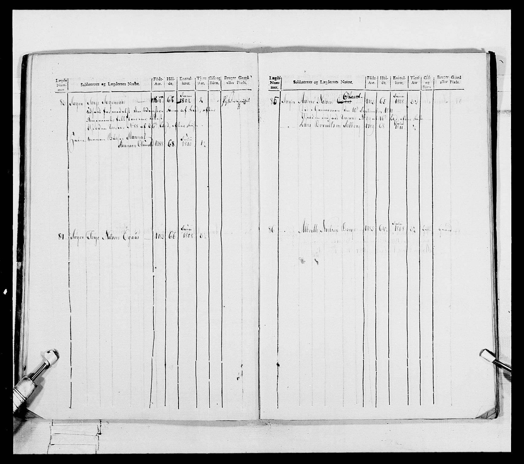 Generalitets- og kommissariatskollegiet, Det kongelige norske kommissariatskollegium, AV/RA-EA-5420/E/Eh/L0112: Vesterlenske nasjonale infanteriregiment, 1812, s. 490