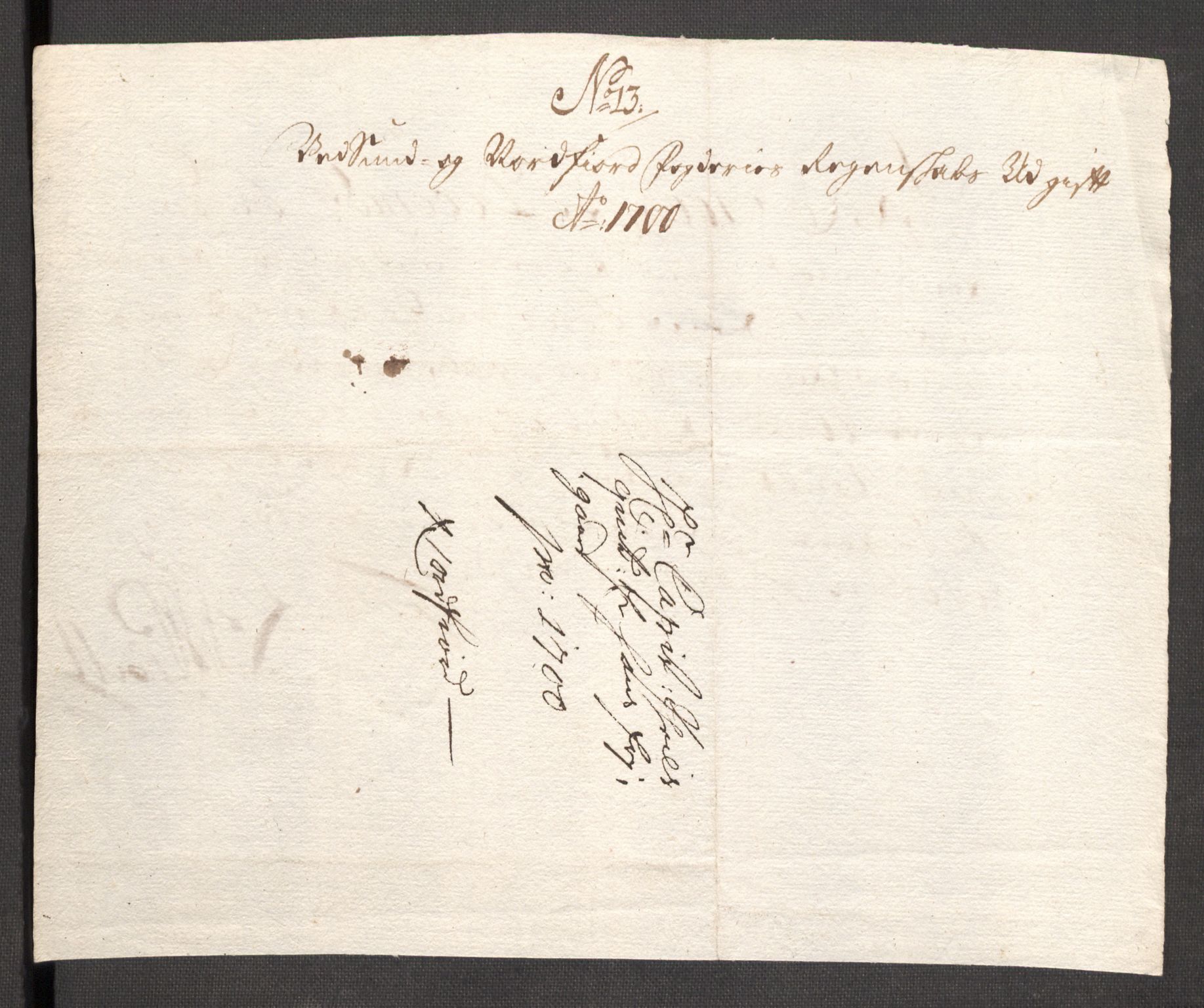 Rentekammeret inntil 1814, Reviderte regnskaper, Fogderegnskap, AV/RA-EA-4092/R53/L3425: Fogderegnskap Sunn- og Nordfjord, 1700-1701, s. 228