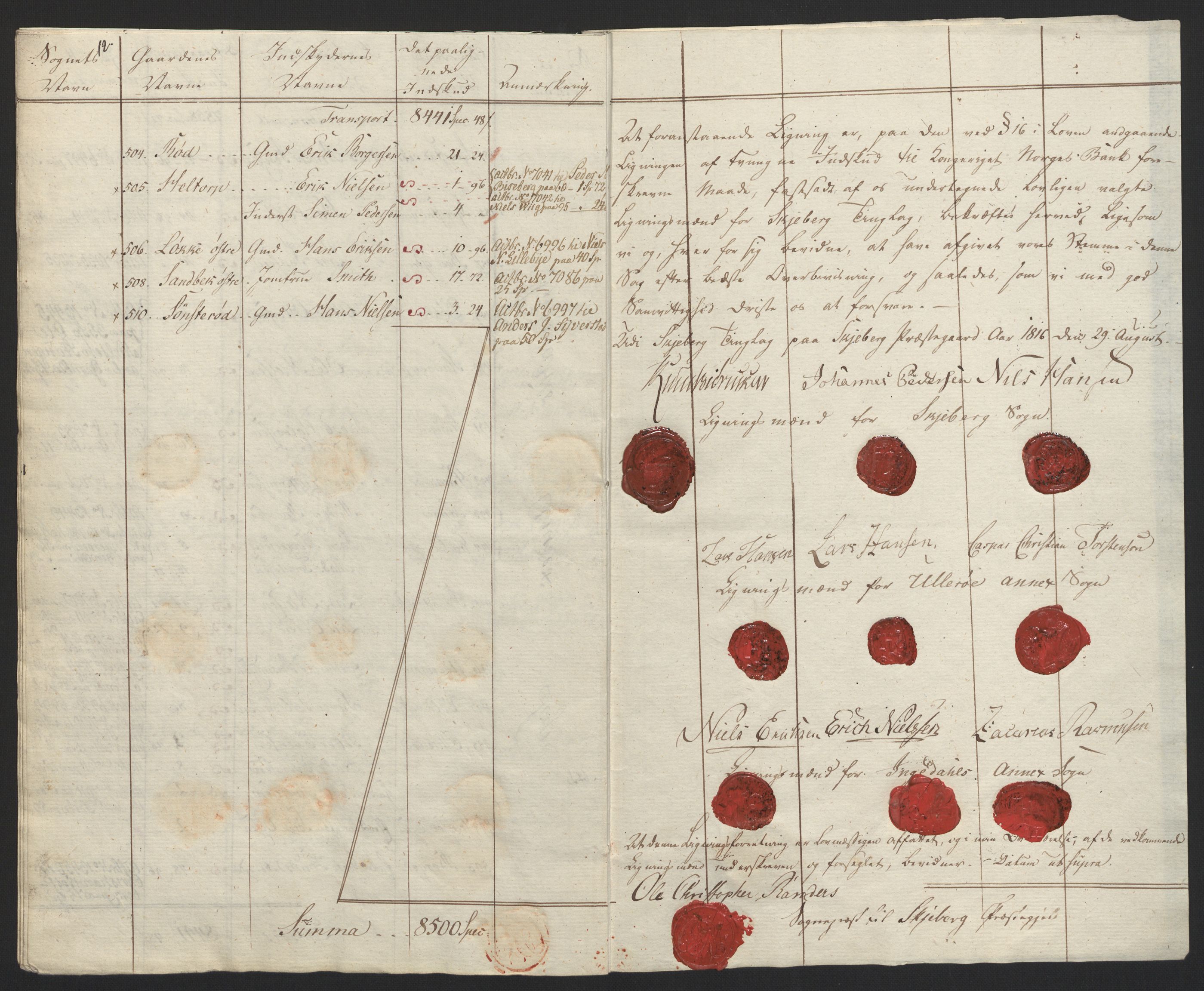 Sølvskatten 1816, NOBA/SOLVSKATTEN/A/L0008: Bind 9: Idd og Marker fogderi, 1816, s. 25