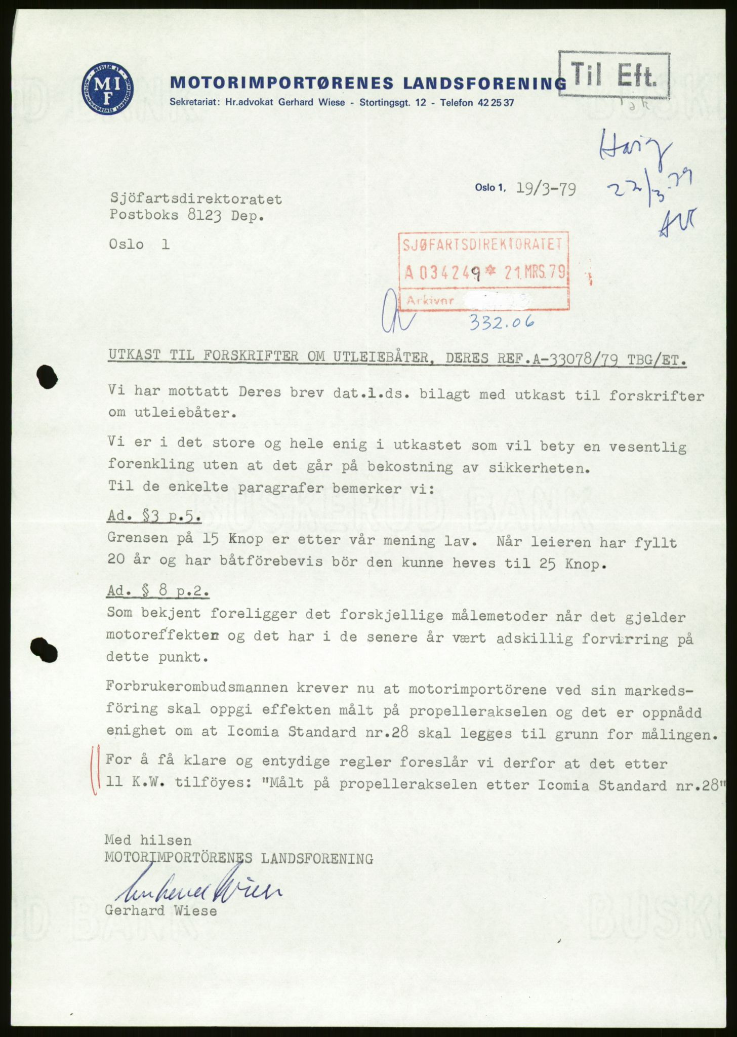 Sjøfartsdirektoratet med forløpere, generelt arkiv, AV/RA-S-1407/D/Du/Duc/L0642/0001: Skipskontrollen - Forskrifter / Forskrift om utleiebåter (2 mapper), 1978-1987, s. 379