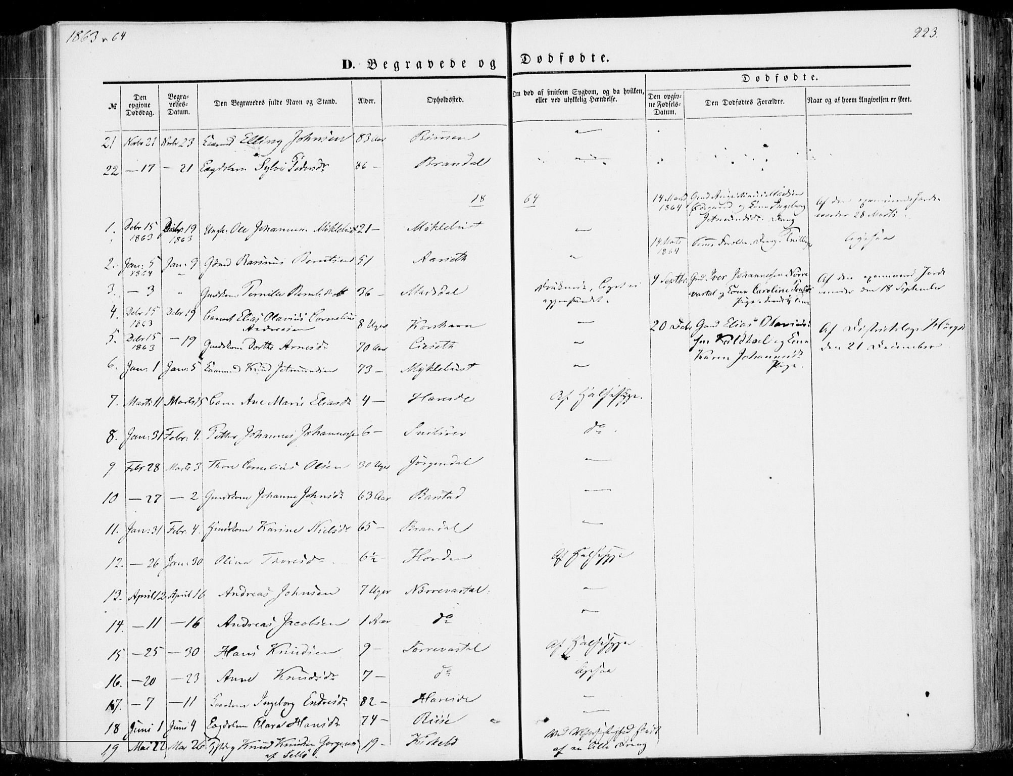 Ministerialprotokoller, klokkerbøker og fødselsregistre - Møre og Romsdal, AV/SAT-A-1454/510/L0121: Ministerialbok nr. 510A01, 1848-1877, s. 223