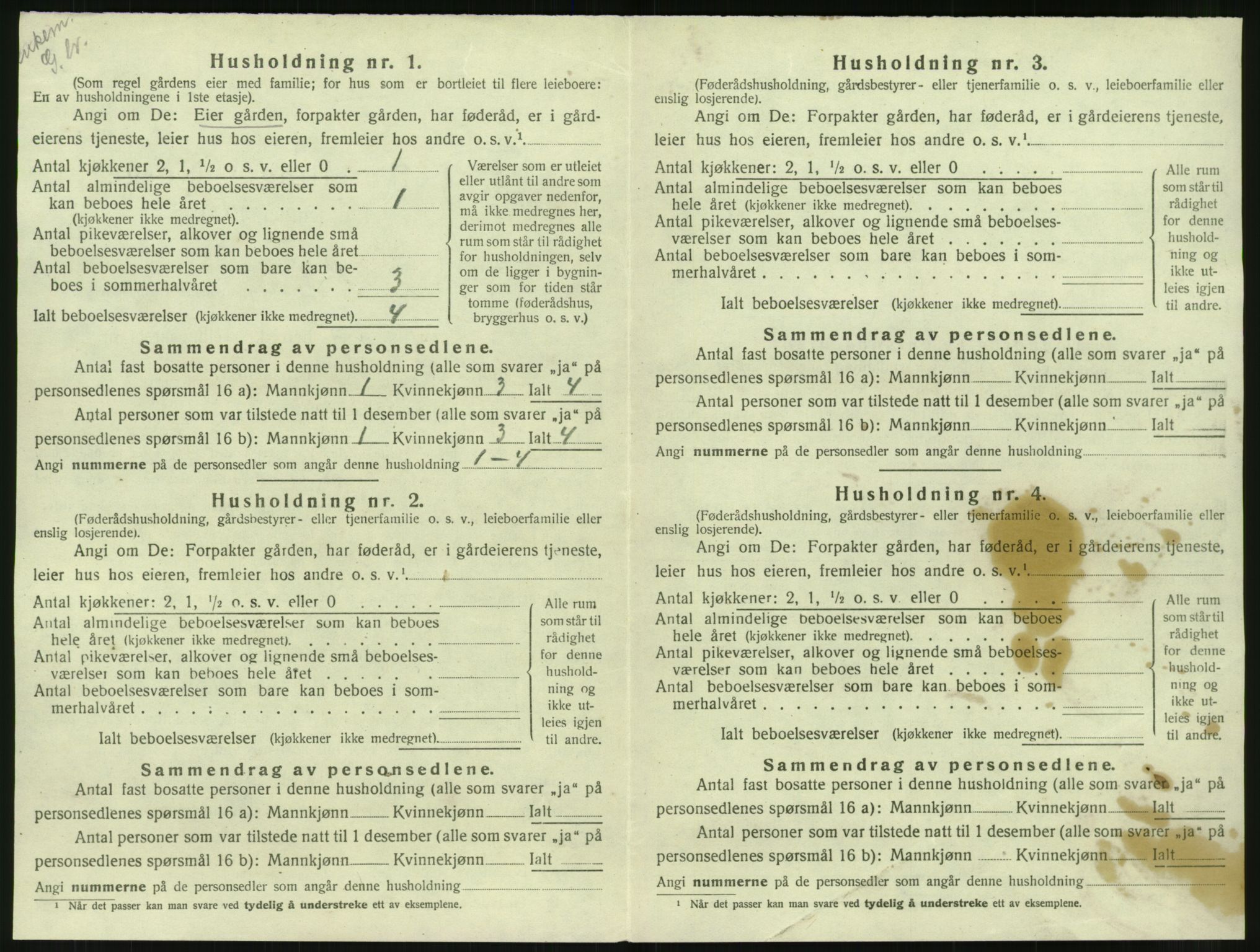 SAT, Folketelling 1920 for 1822 Leirfjord herred, 1920, s. 442