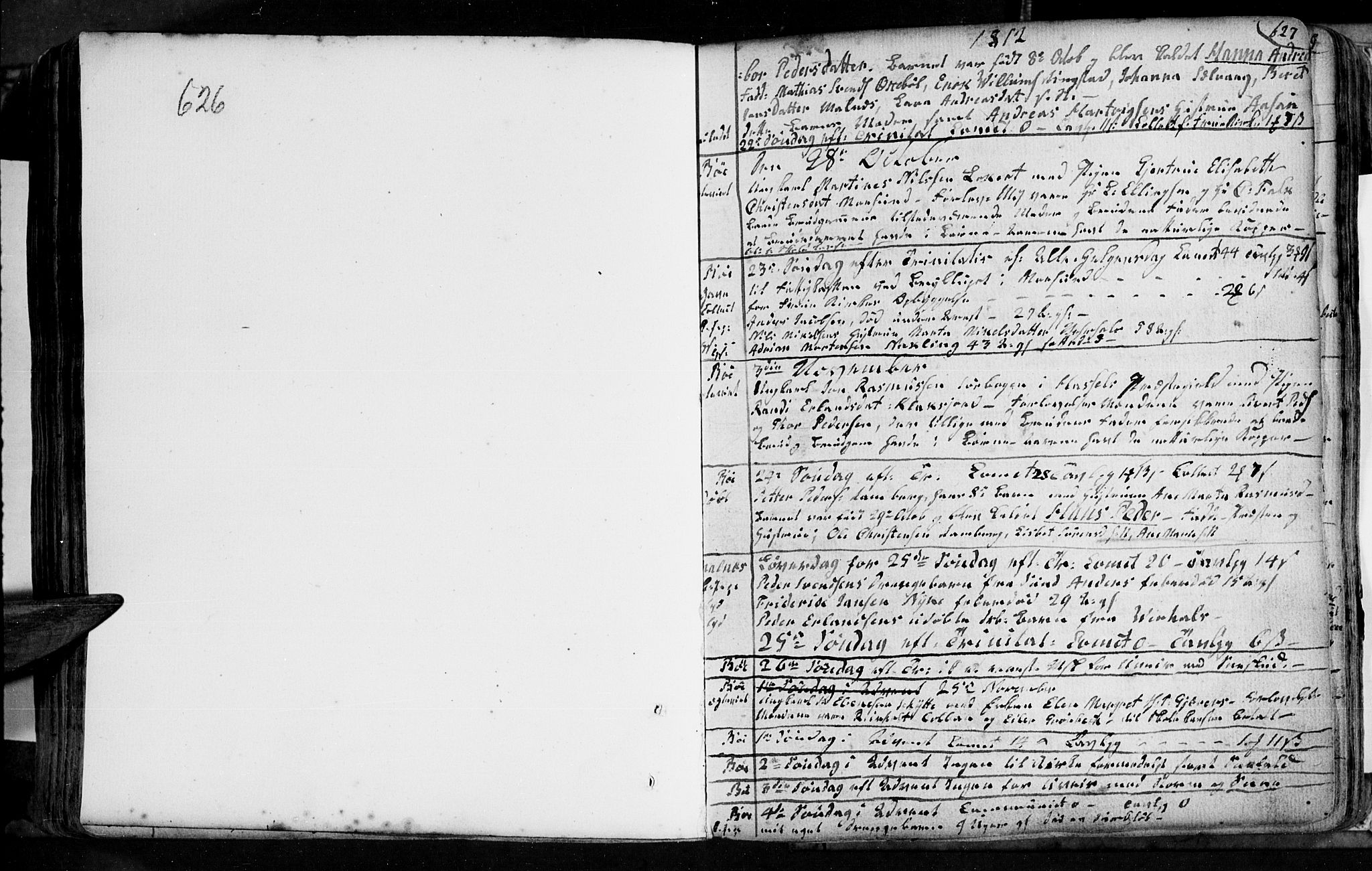 Ministerialprotokoller, klokkerbøker og fødselsregistre - Nordland, AV/SAT-A-1459/891/L1297: Ministerialbok nr. 891A02, 1759-1820, s. 626-627