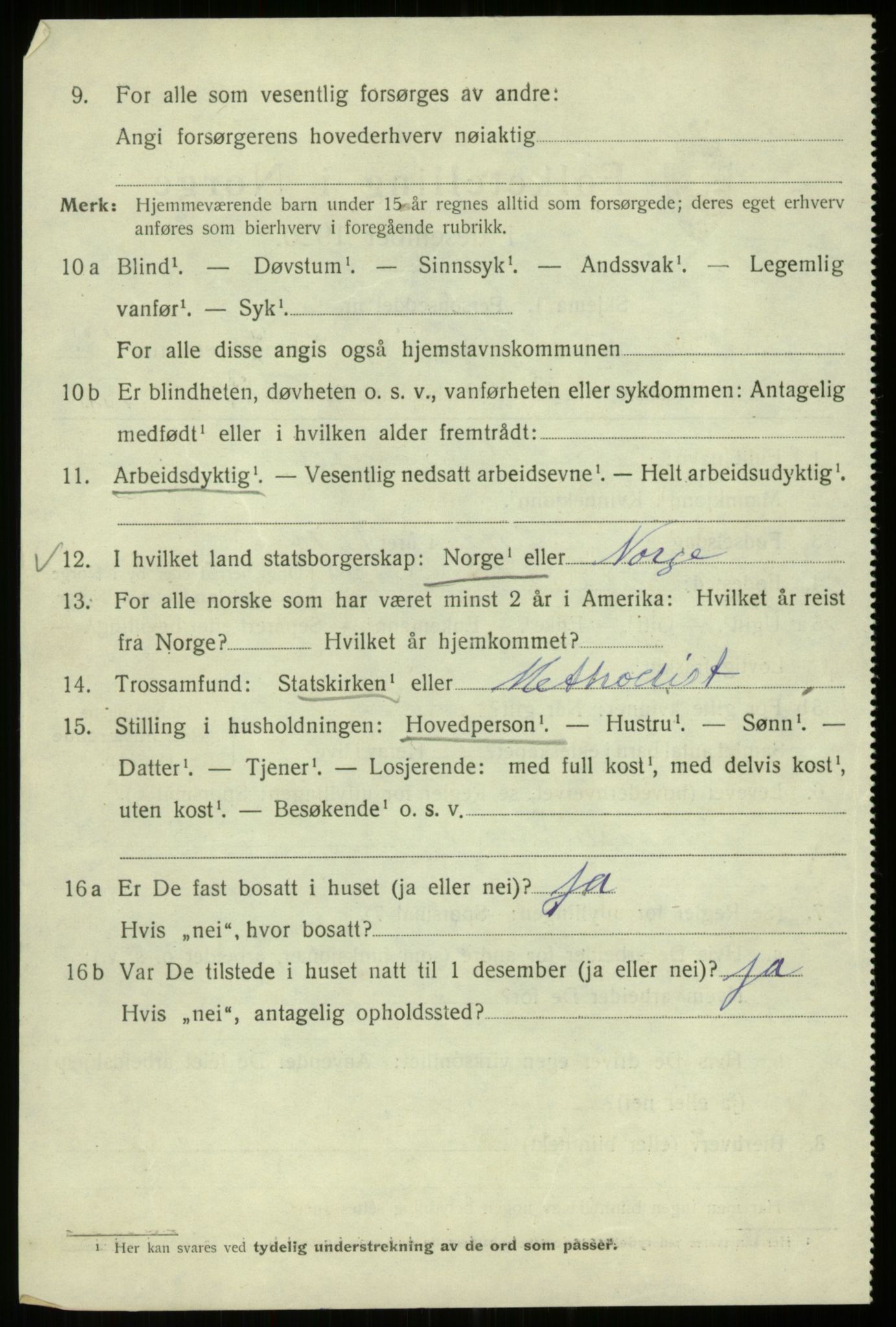 SAB, Folketelling 1920 for 1301 Bergen kjøpstad, 1920, s. 202045