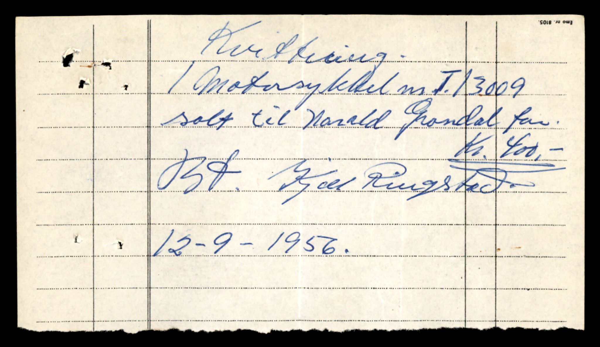 Møre og Romsdal vegkontor - Ålesund trafikkstasjon, AV/SAT-A-4099/F/Fe/L0036: Registreringskort for kjøretøy T 12831 - T 13030, 1927-1998, s. 2715