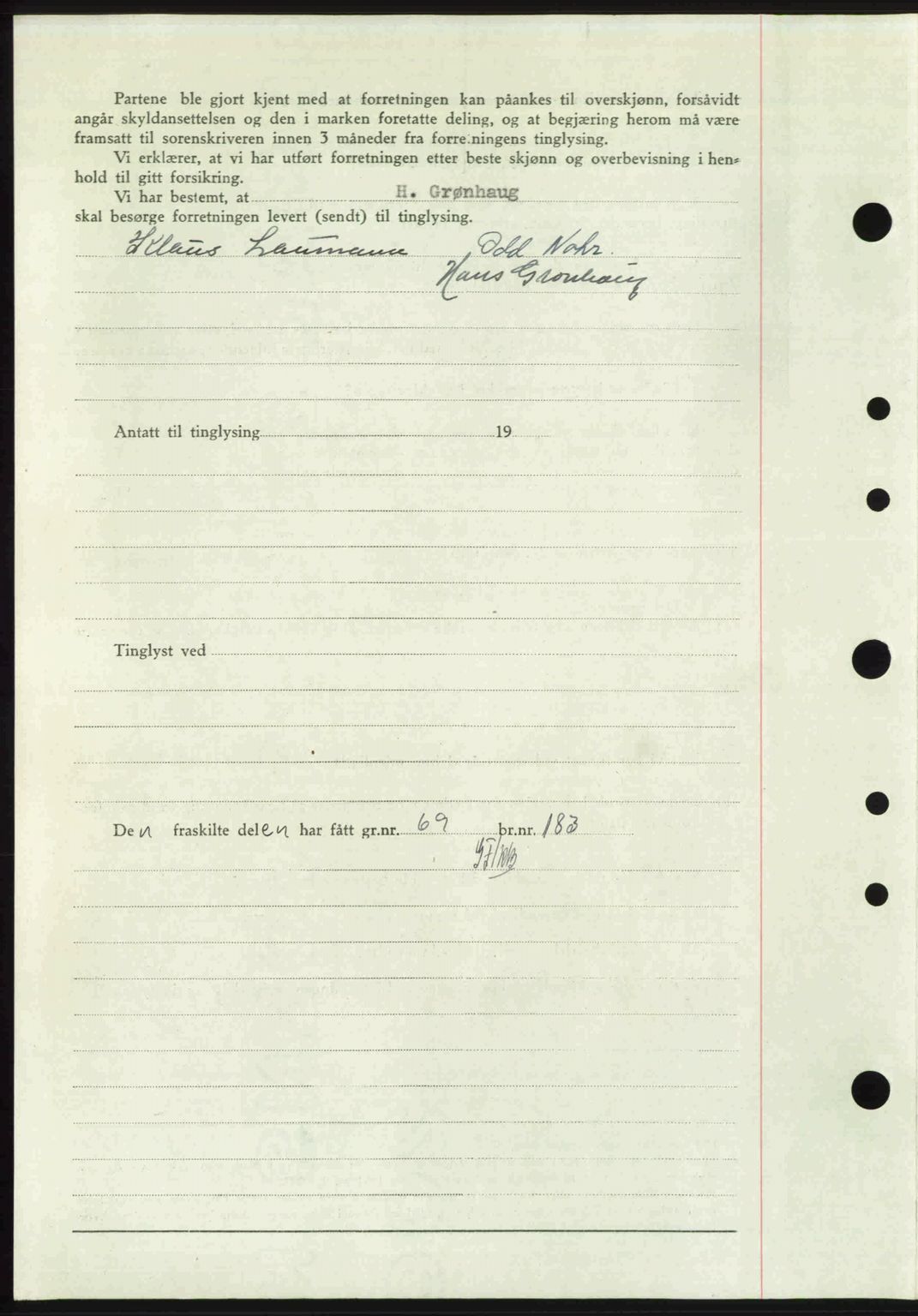 Idd og Marker sorenskriveri, AV/SAO-A-10283/G/Gb/Gbb/L0008: Pantebok nr. A8, 1946-1946, Dagboknr: 1048/1946