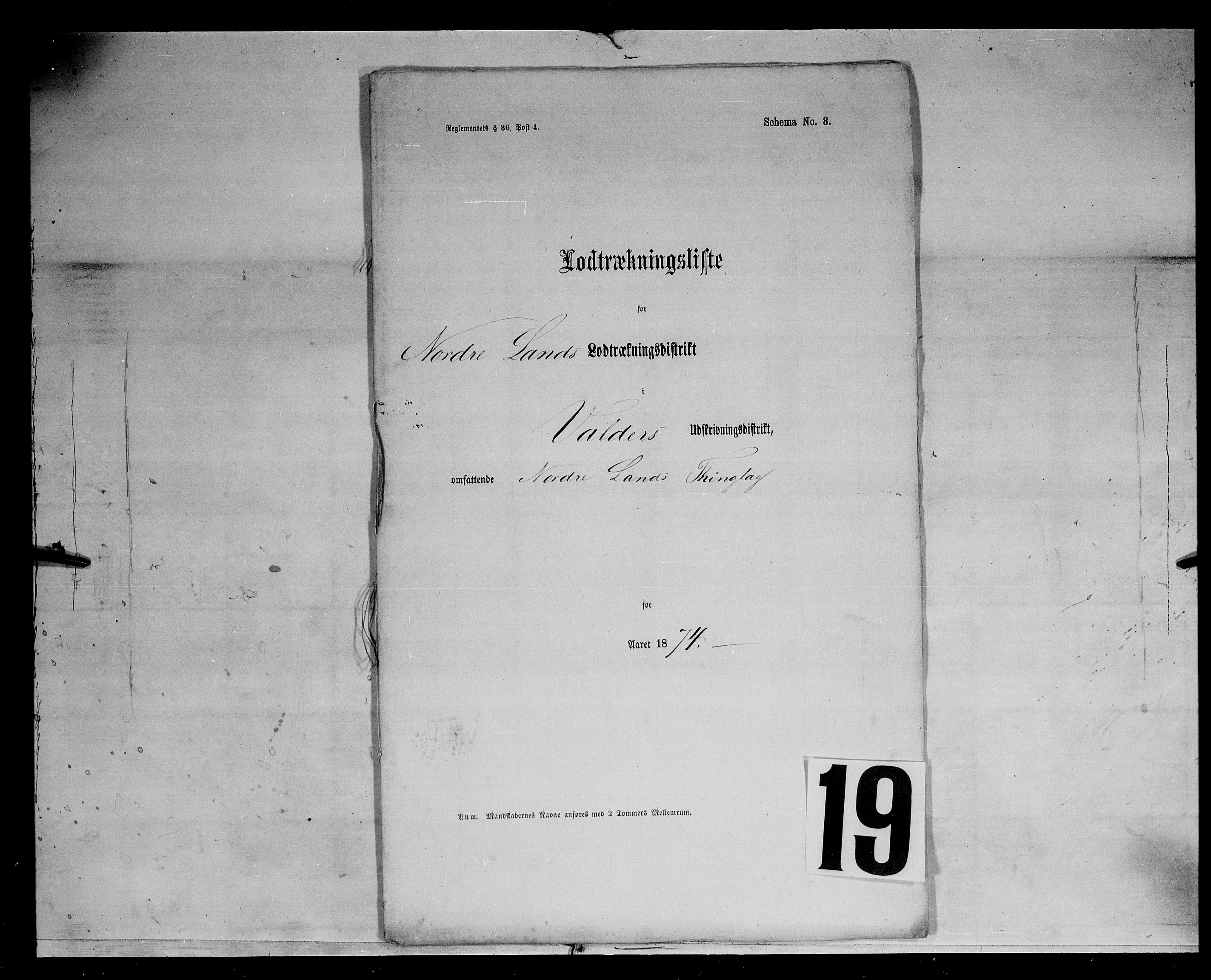 Fylkesmannen i Oppland, SAH/FYO-002/1/K/Kg/L1167: Søndre og Nordre Land, Vestre Toten, 1860-1879, s. 9148