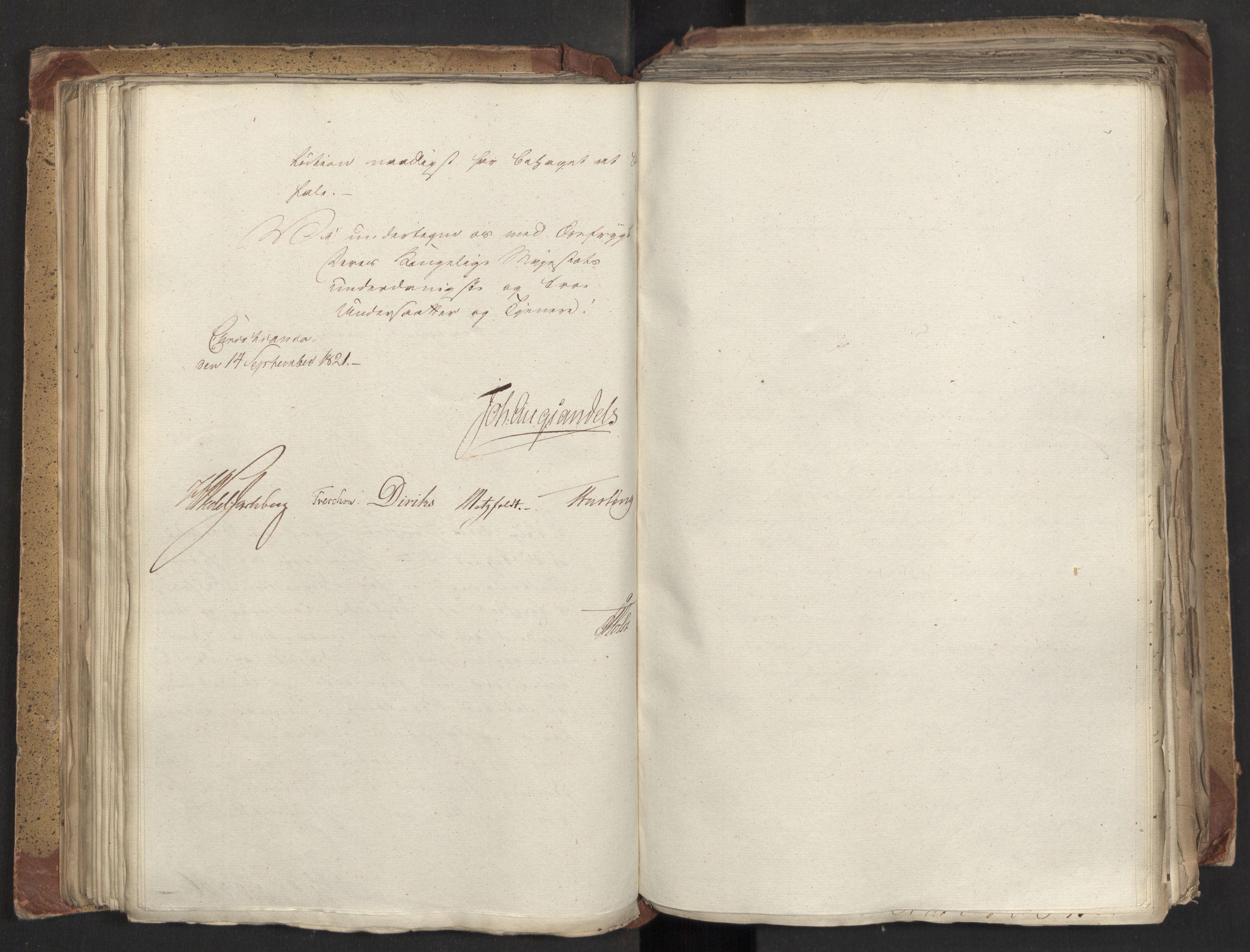 Statsrådsavdelingen i Stockholm, AV/RA-S-1003/D/Da/L0027: Regjeringsinnstillinger nr. 5275-5436, 1821, s. 176