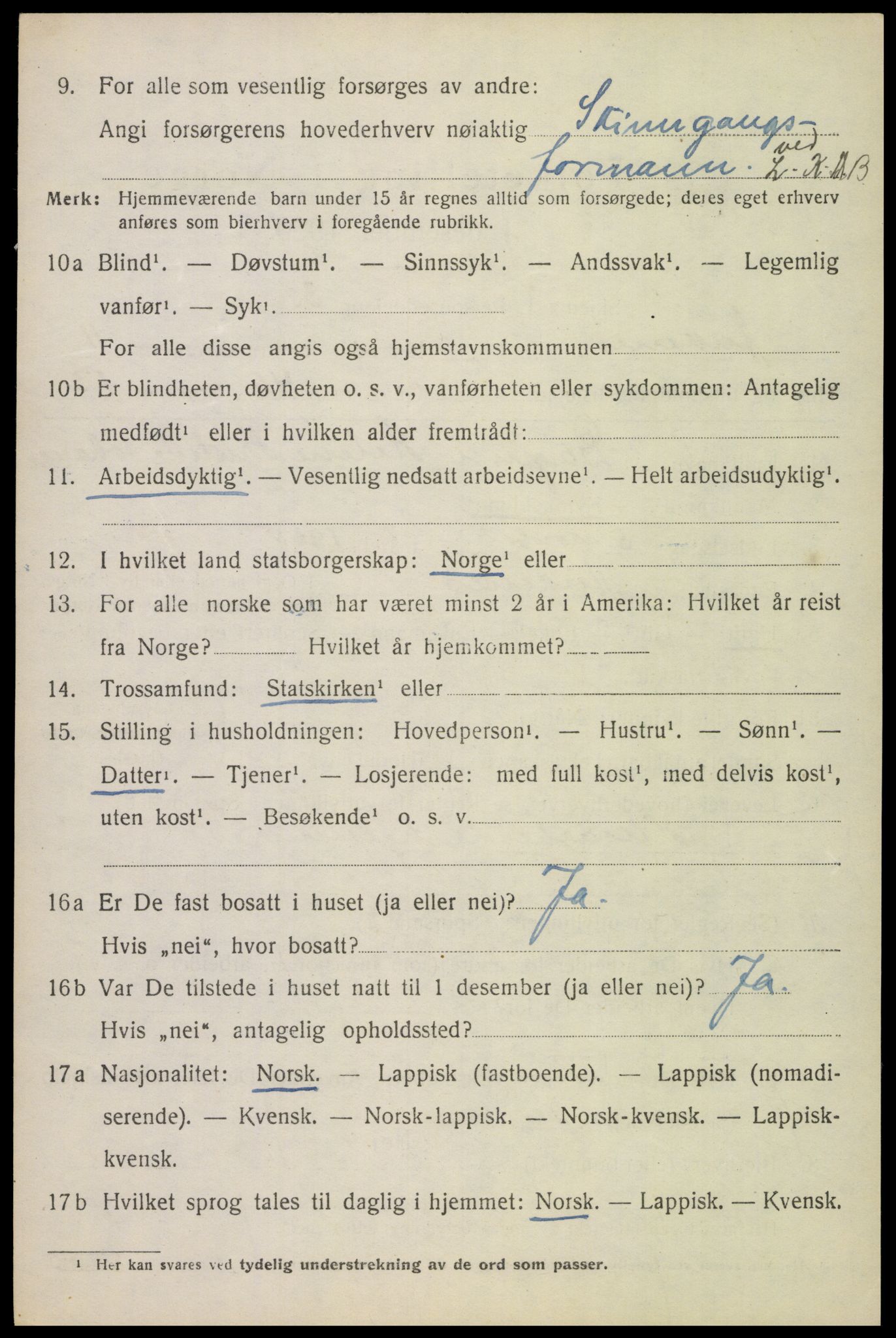SAT, Folketelling 1920 for 1855 Ankenes herred, 1920, s. 5822