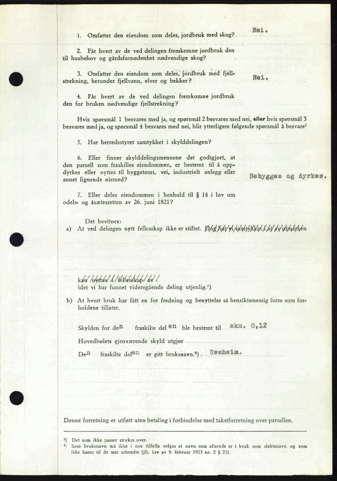 Romsdal sorenskriveri, AV/SAT-A-4149/1/2/2C: Pantebok nr. A32, 1950-1950, Dagboknr: 267/1950