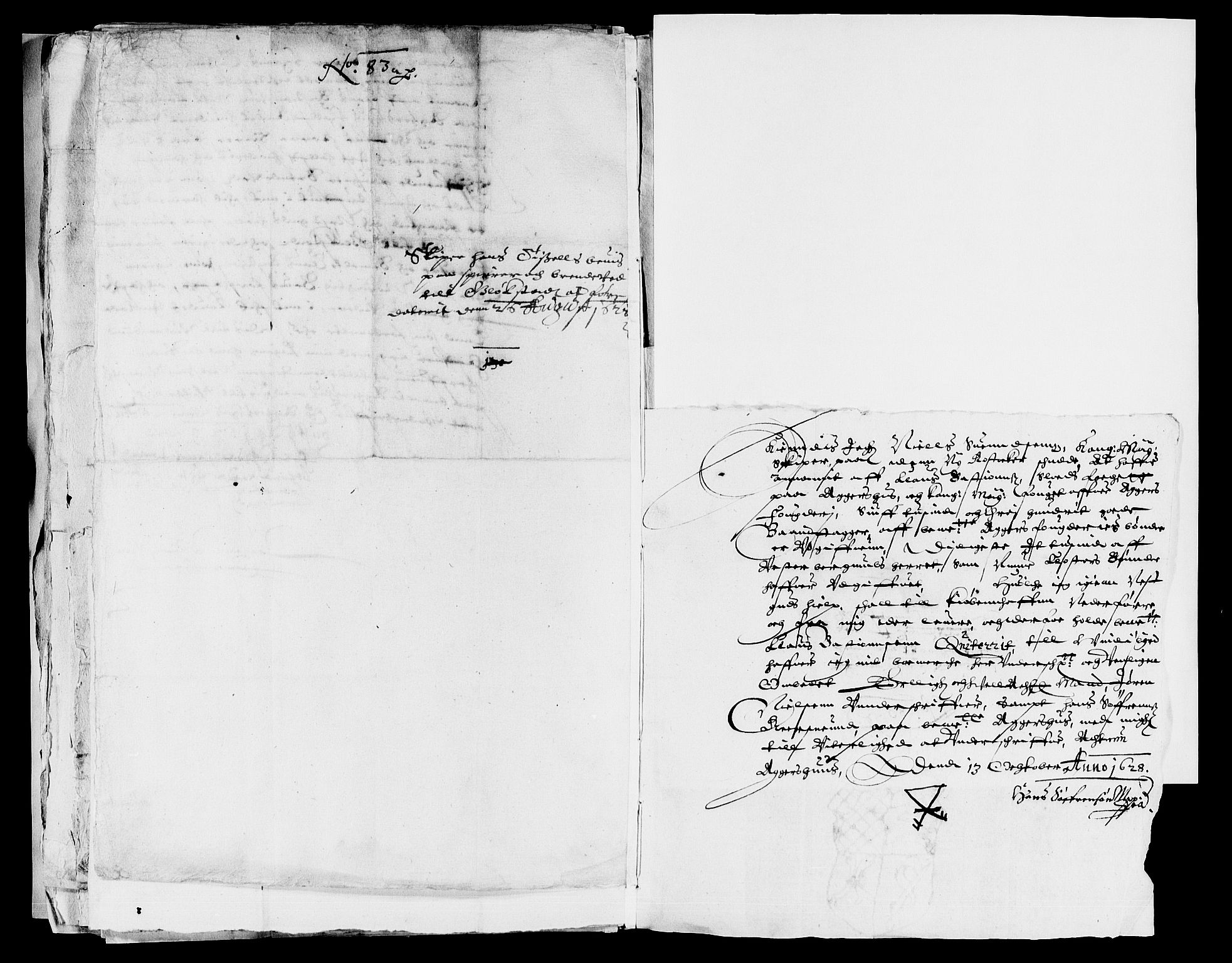 Rentekammeret inntil 1814, Reviderte regnskaper, Lensregnskaper, RA/EA-5023/R/Rb/Rba/L0088: Akershus len, 1628-1629