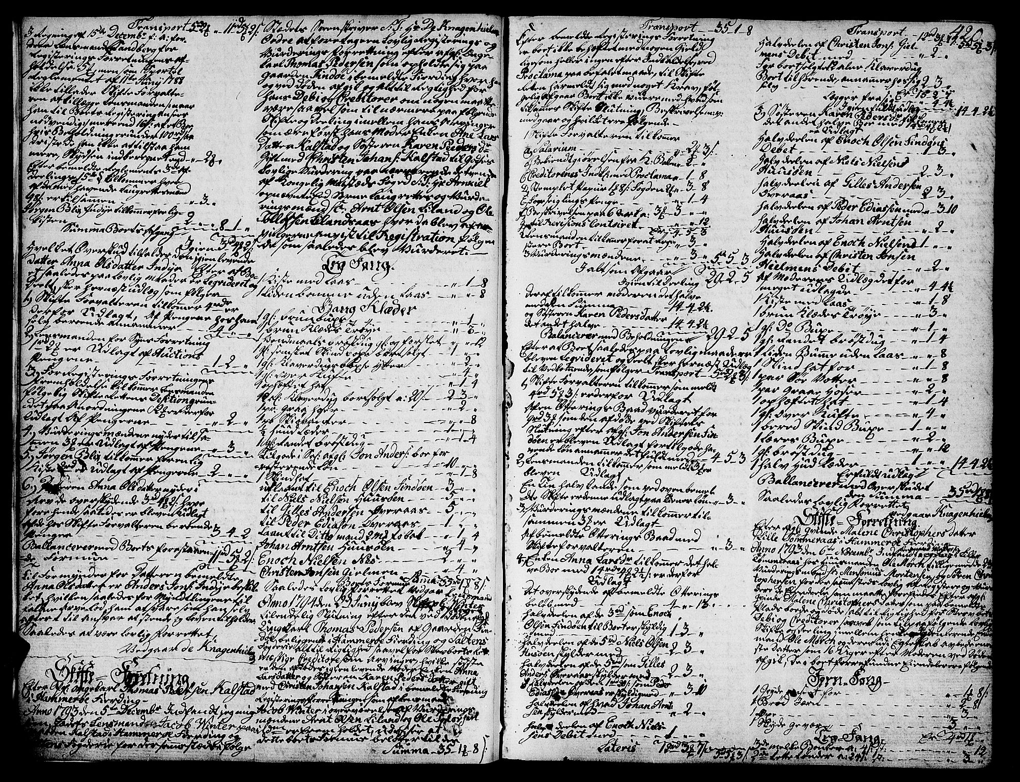 Salten sorenskriveri, AV/SAT-A-4578/1/3/3A/L0029: Skifteprotokoll 13c, 1793-1796, s. 419b-420a