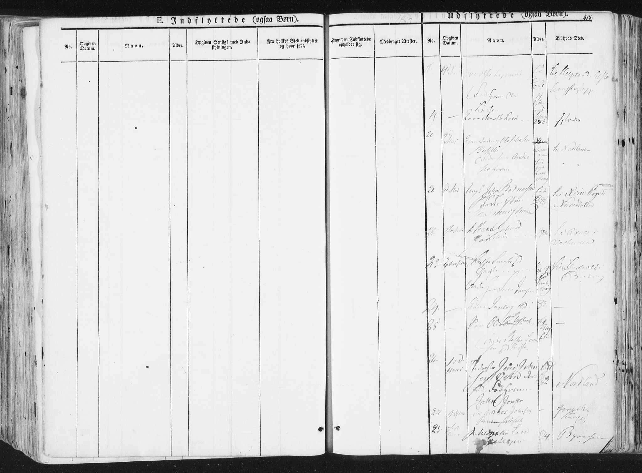 Ministerialprotokoller, klokkerbøker og fødselsregistre - Sør-Trøndelag, SAT/A-1456/691/L1074: Ministerialbok nr. 691A06, 1842-1852, s. 418