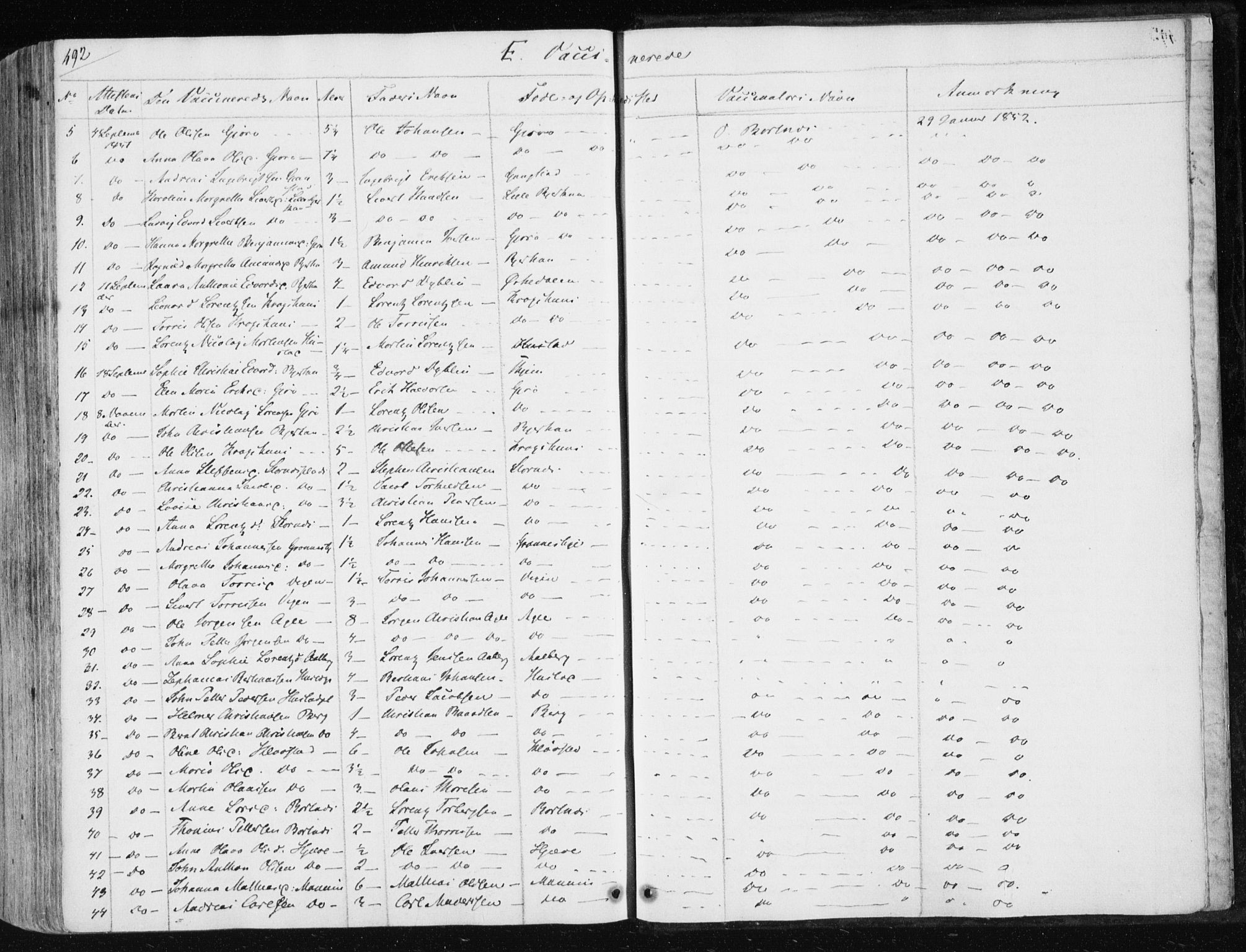 Ministerialprotokoller, klokkerbøker og fødselsregistre - Nord-Trøndelag, SAT/A-1458/730/L0280: Ministerialbok nr. 730A07 /1, 1840-1854, s. 492