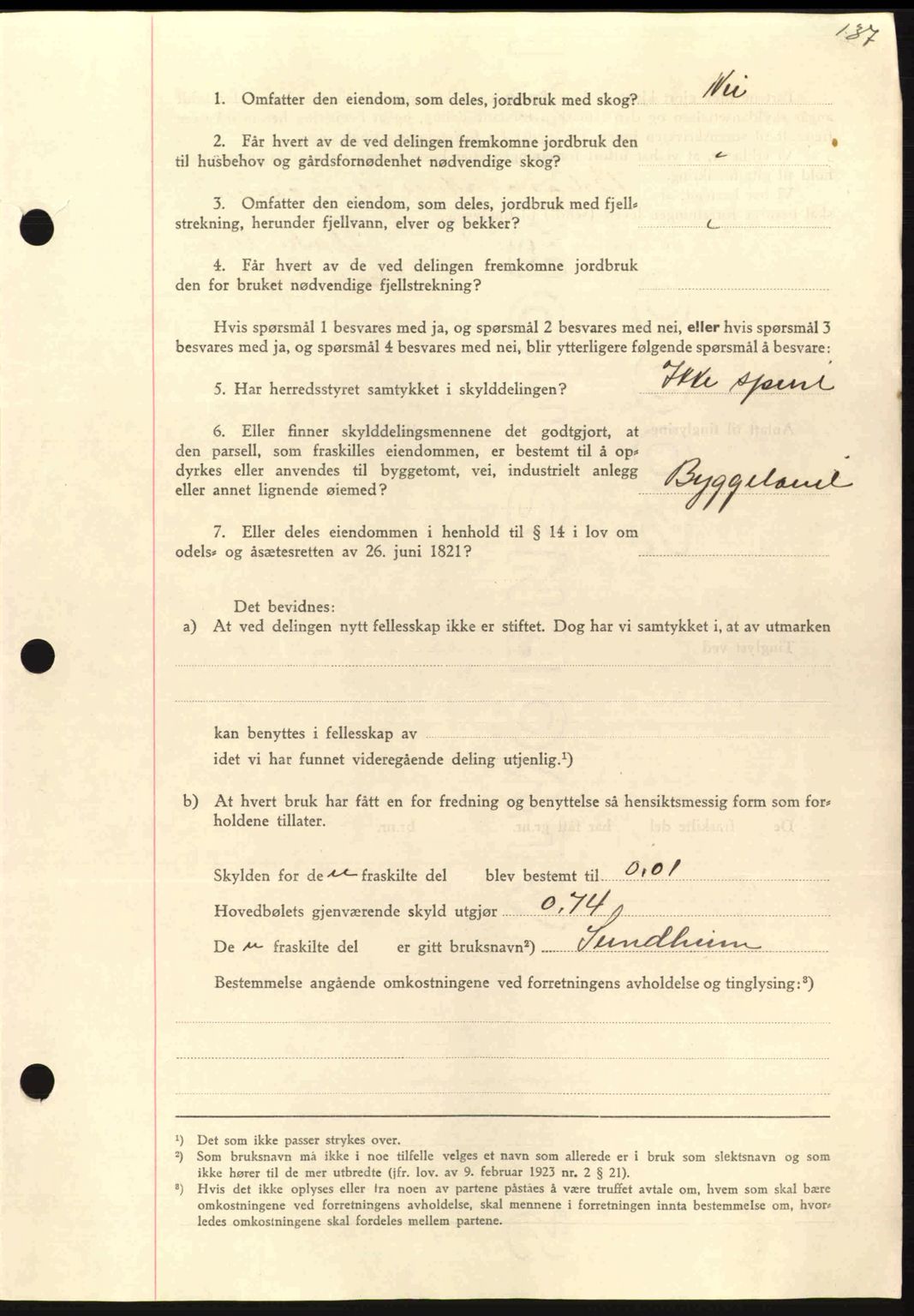 Nordmøre sorenskriveri, AV/SAT-A-4132/1/2/2Ca: Pantebok nr. A87, 1939-1940, Dagboknr: 2440/1939