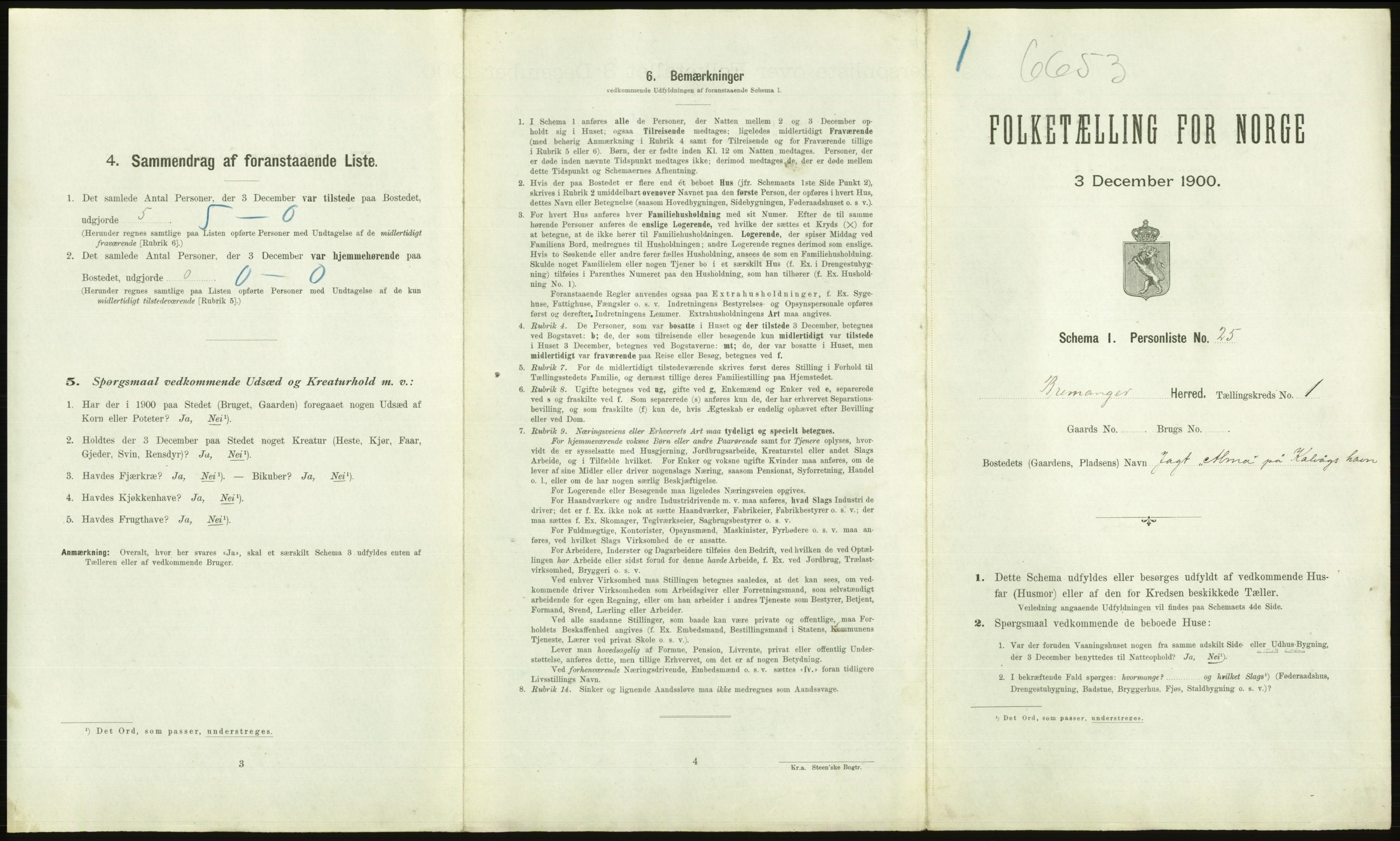 RA, Folketelling 1900 - skipslister med personlister for skip i norske havner, utenlandske havner og til havs, 1900, s. 2835